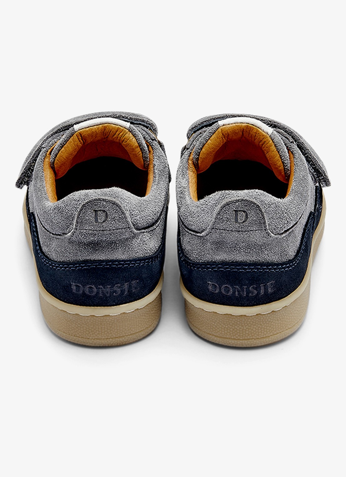 Donsje Amsterdam Pivalo sneaker van leer - detail 2 lichtblauw