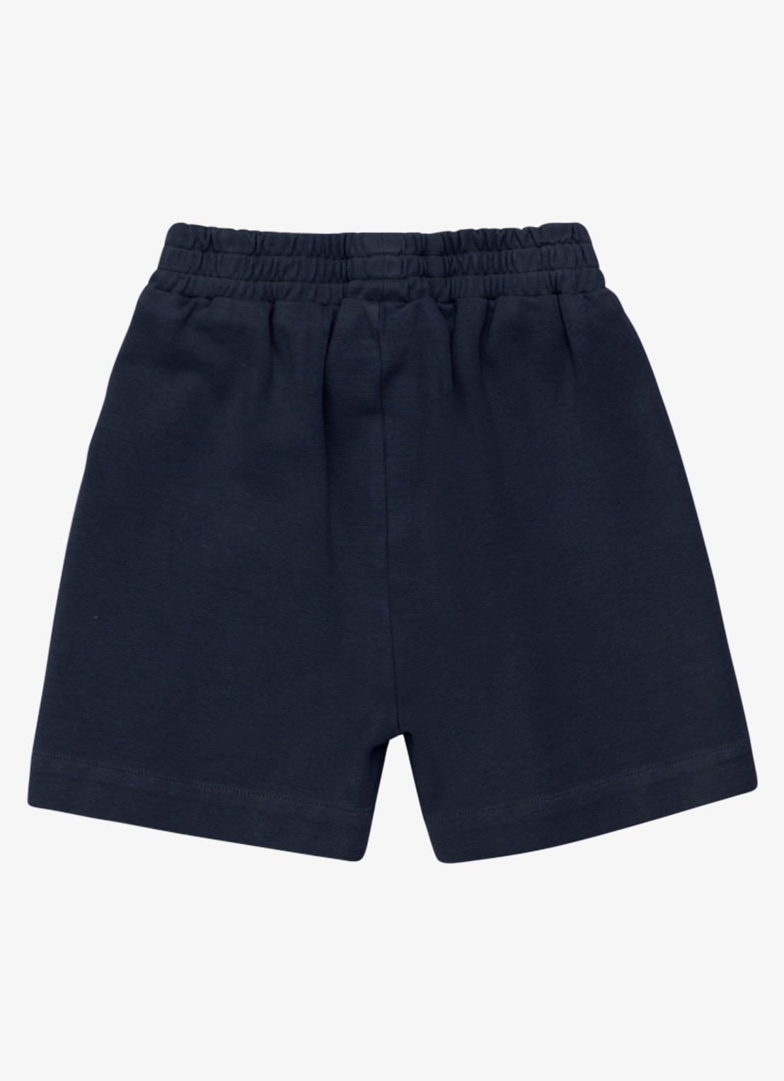 Donsje Amsterdam Rafie korte joggingbroek met logo - achterkant 4 donkerblauw