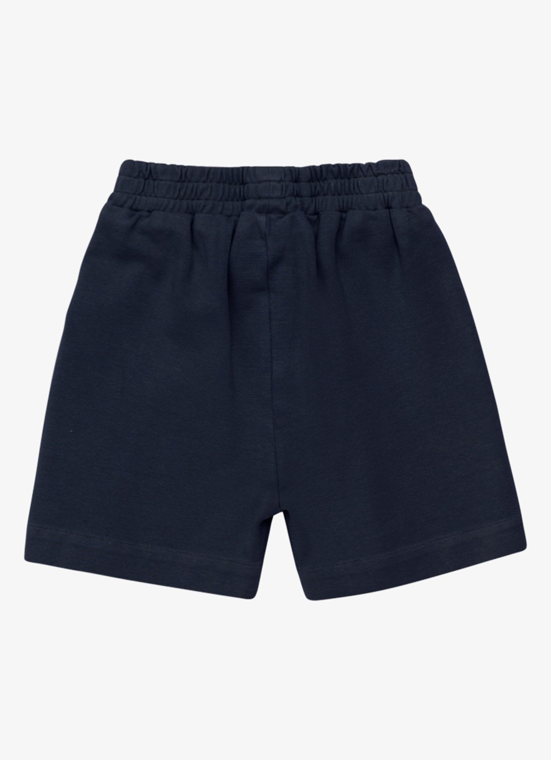 Donsje Amsterdam Rafie korte joggingbroek met logo - achterkant 5 donkerblauw
