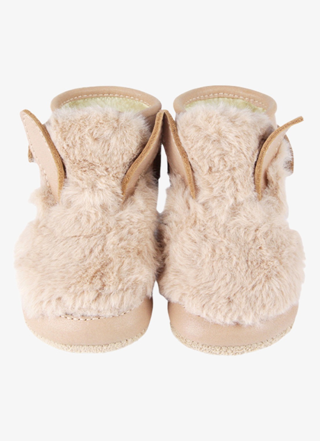 Donsje Amsterdam Richy Booties | Fluffy Bunny - detail 4 beige