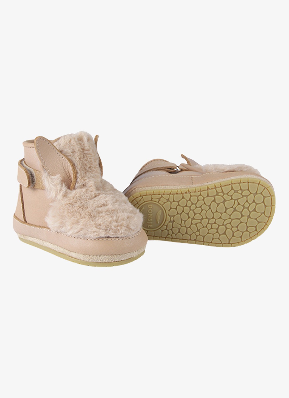 Donsje Amsterdam Richy Booties | Fluffy Bunny - detail 7 beige