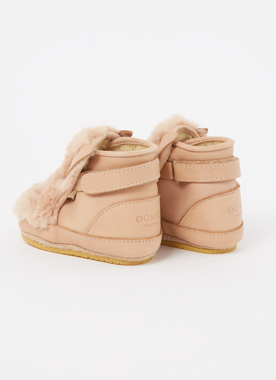 Donsje Amsterdam Richy Booties | Fluffy Bunny - detail 8 beige