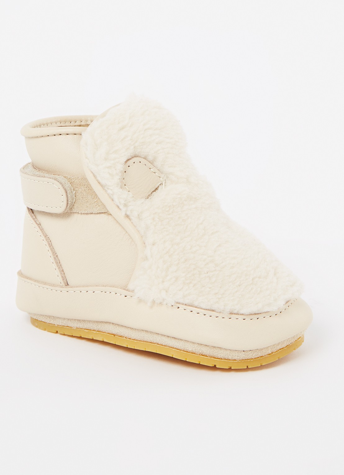 Donsje Amsterdam Richy Booties | Polar Bear - voorkant 3 creme