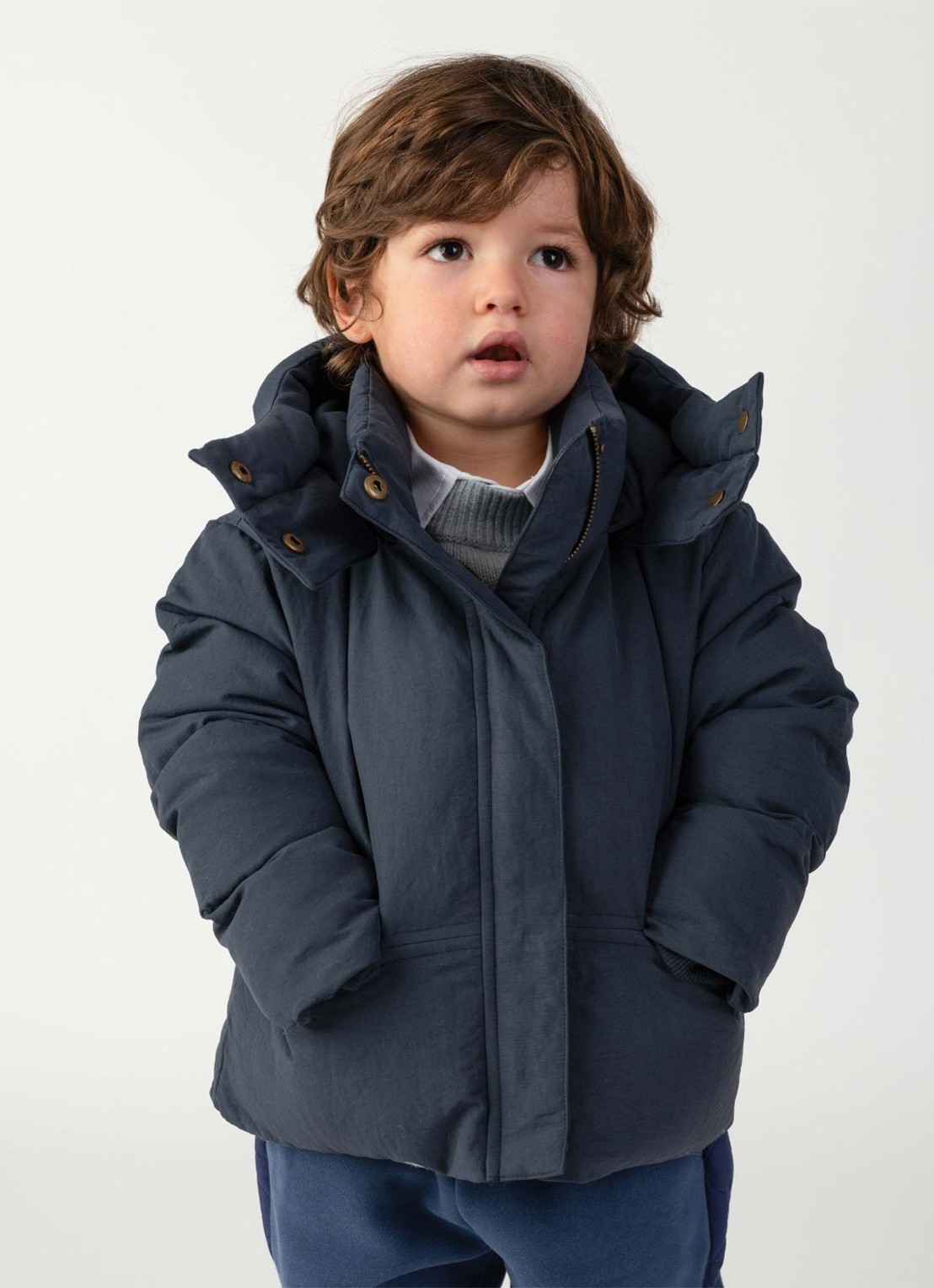 Donsje Amsterdam Salvalo Jacket - voorkant 5 donkerblauw