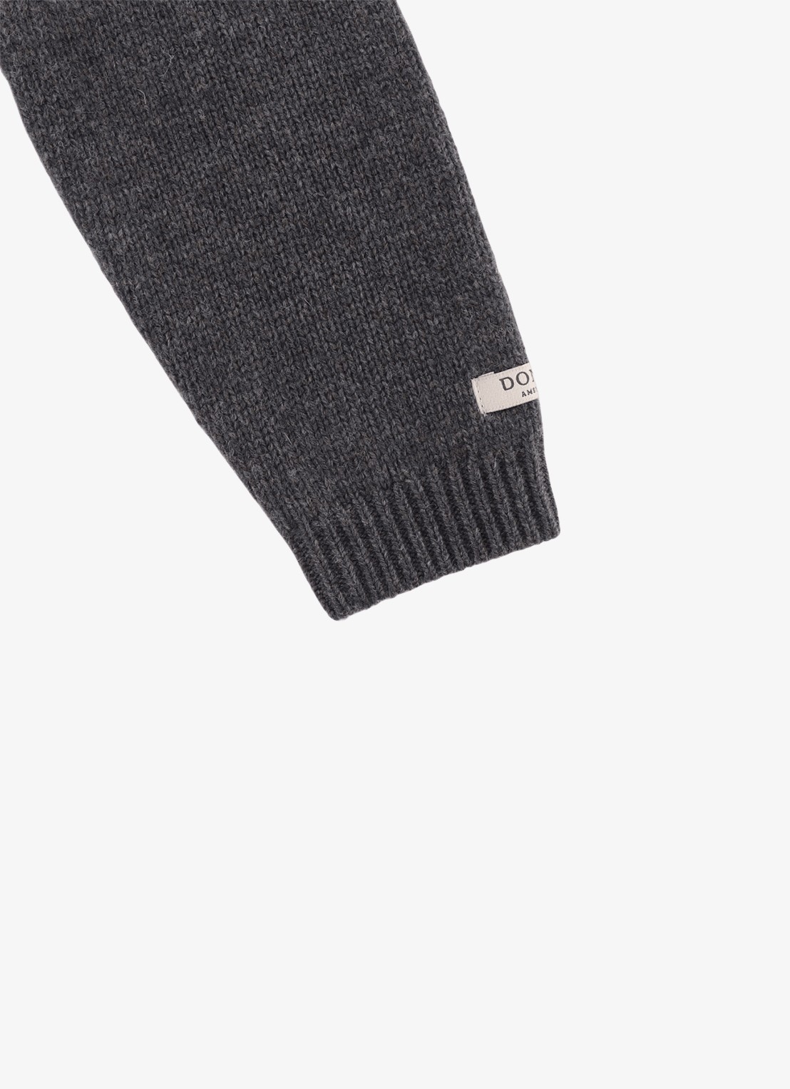Donsje Amsterdam Sibbe Merino Wool Sweater | Koala - detail 6 grijs