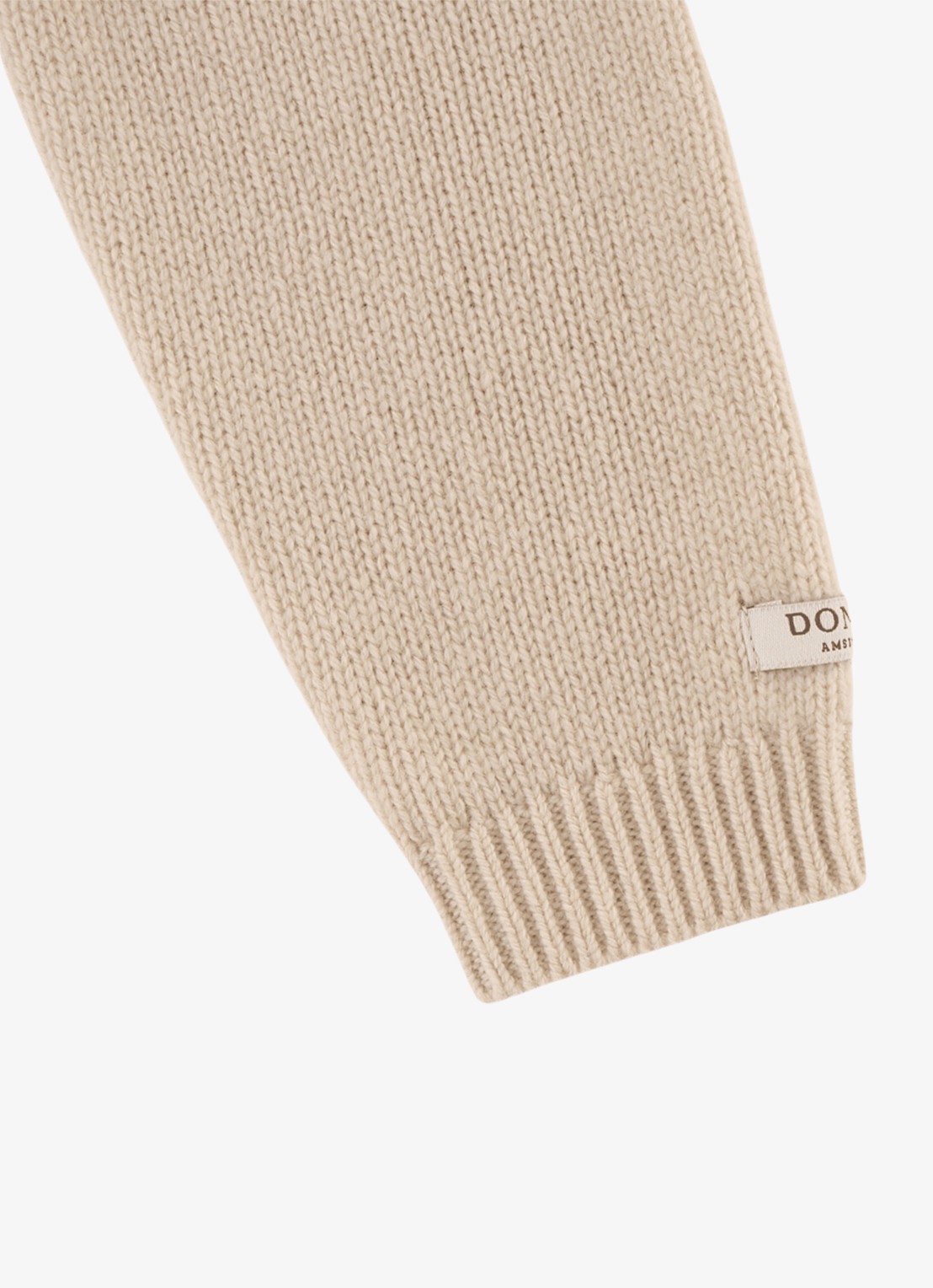 Donsje Amsterdam Sibbe Merino Wool Sweater | Unicorn - detail 5 gebroken wit