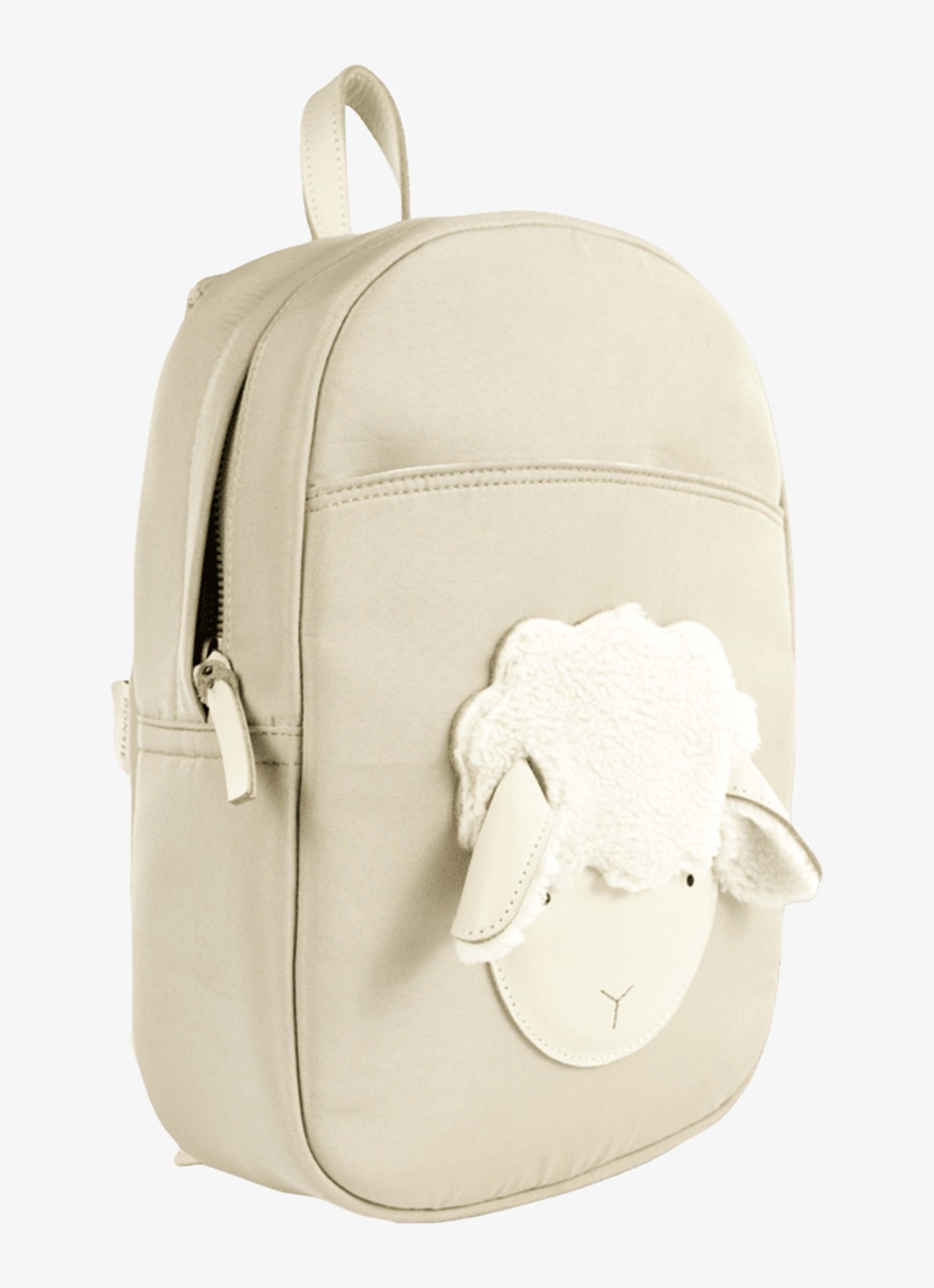 Donsje Amsterdam Sifo Backpack | Lammy - detail 2 zand