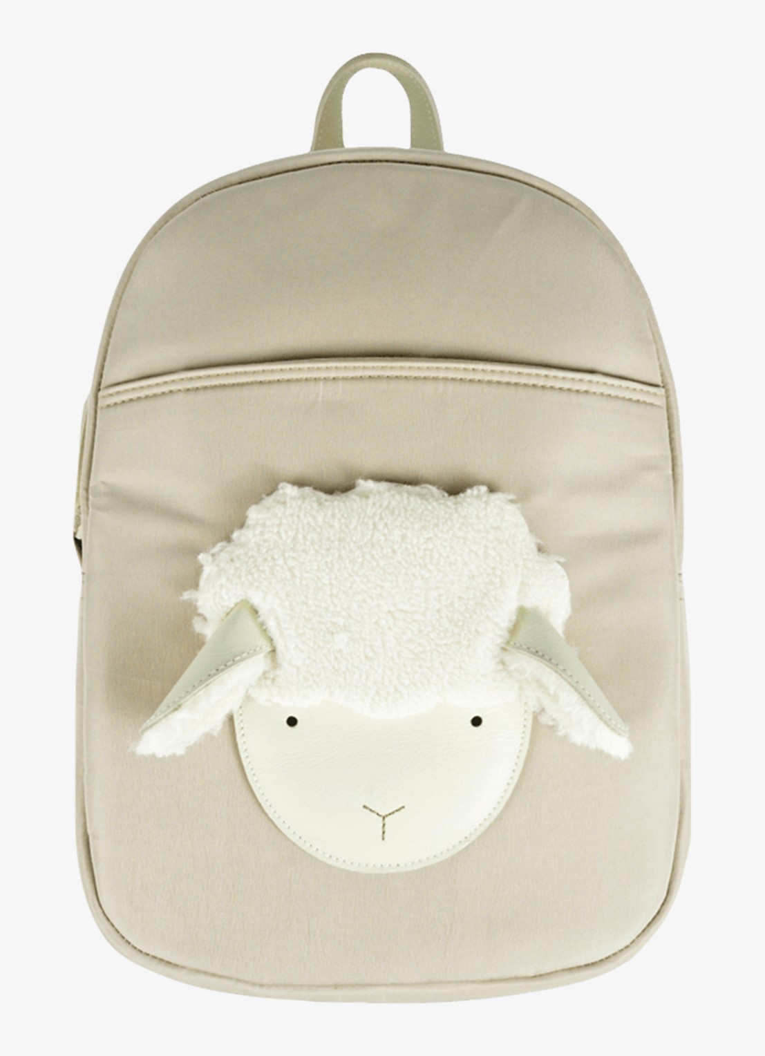 Donsje Amsterdam Sifo Backpack | Lammy - voorkant zand