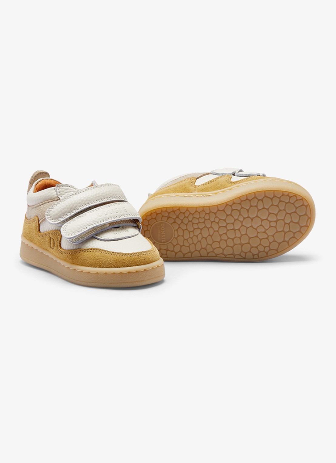 Donsje Amsterdam Sneaker van leer - detail 4 khaki