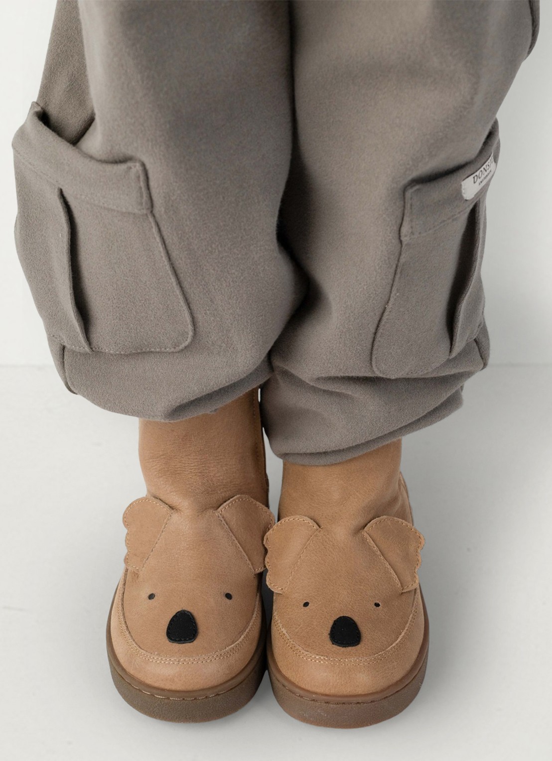 Donsje Amsterdam Thuru Classic Boots | Koala - voorkant 9 camel