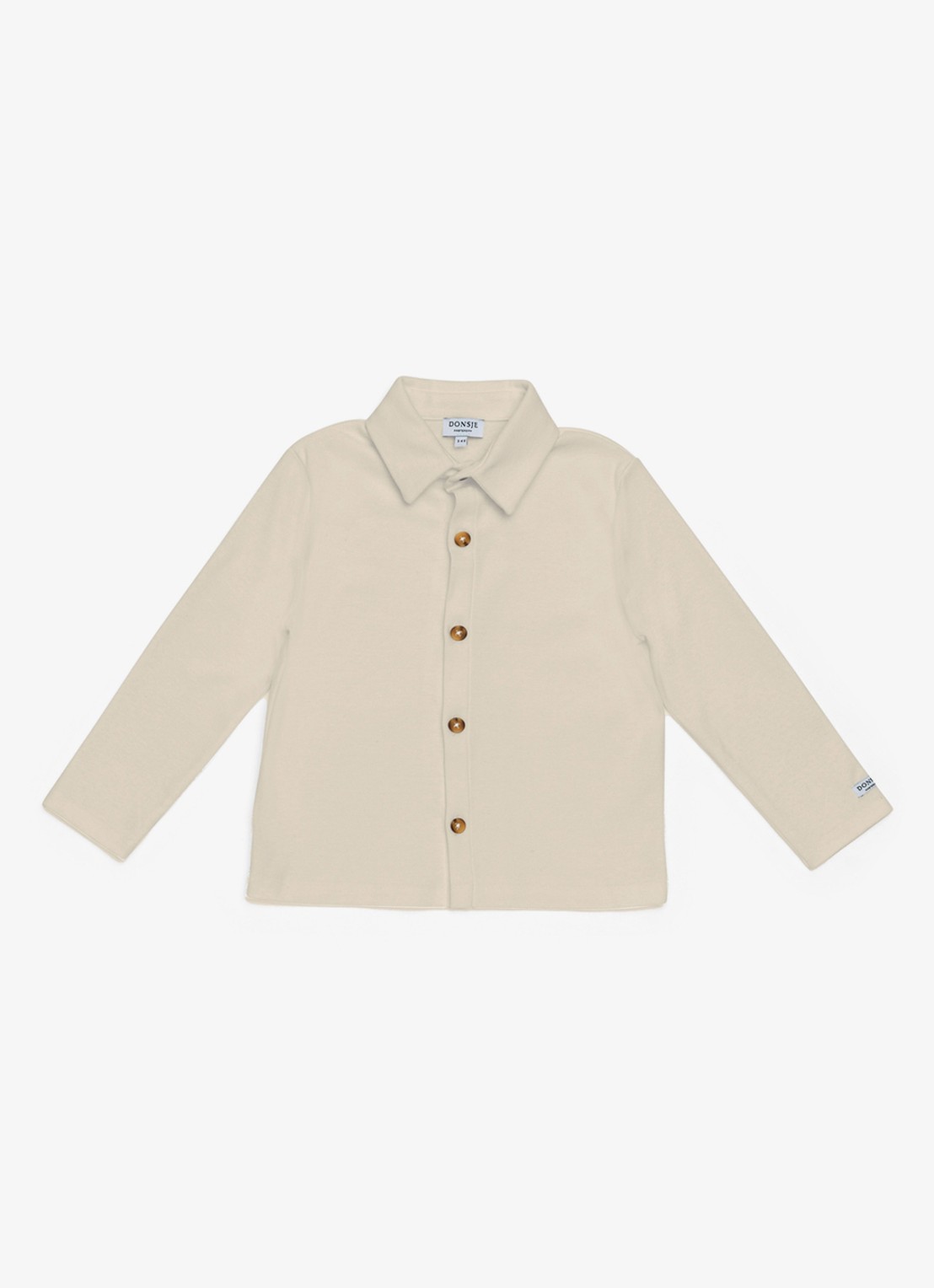 Donsje Amsterdam Touten overhemd - voorkant 7 beige