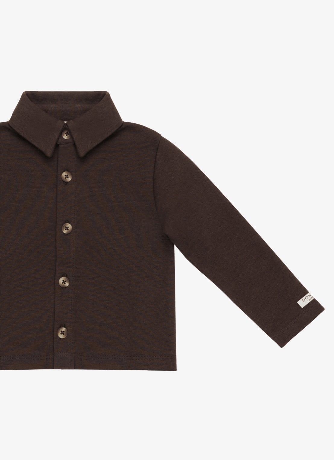 Donsje Amsterdam Touten Shirt - detail 2 bruin