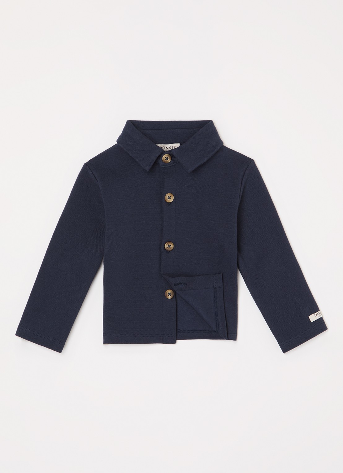 Donsje Amsterdam Touten Shirt - detail 2 donkerblauw