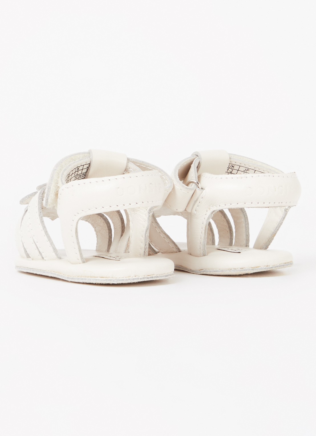 Donsje Amsterdam Tuti Daisy babyschoentje van leer - achterkant 4 gebroken wit