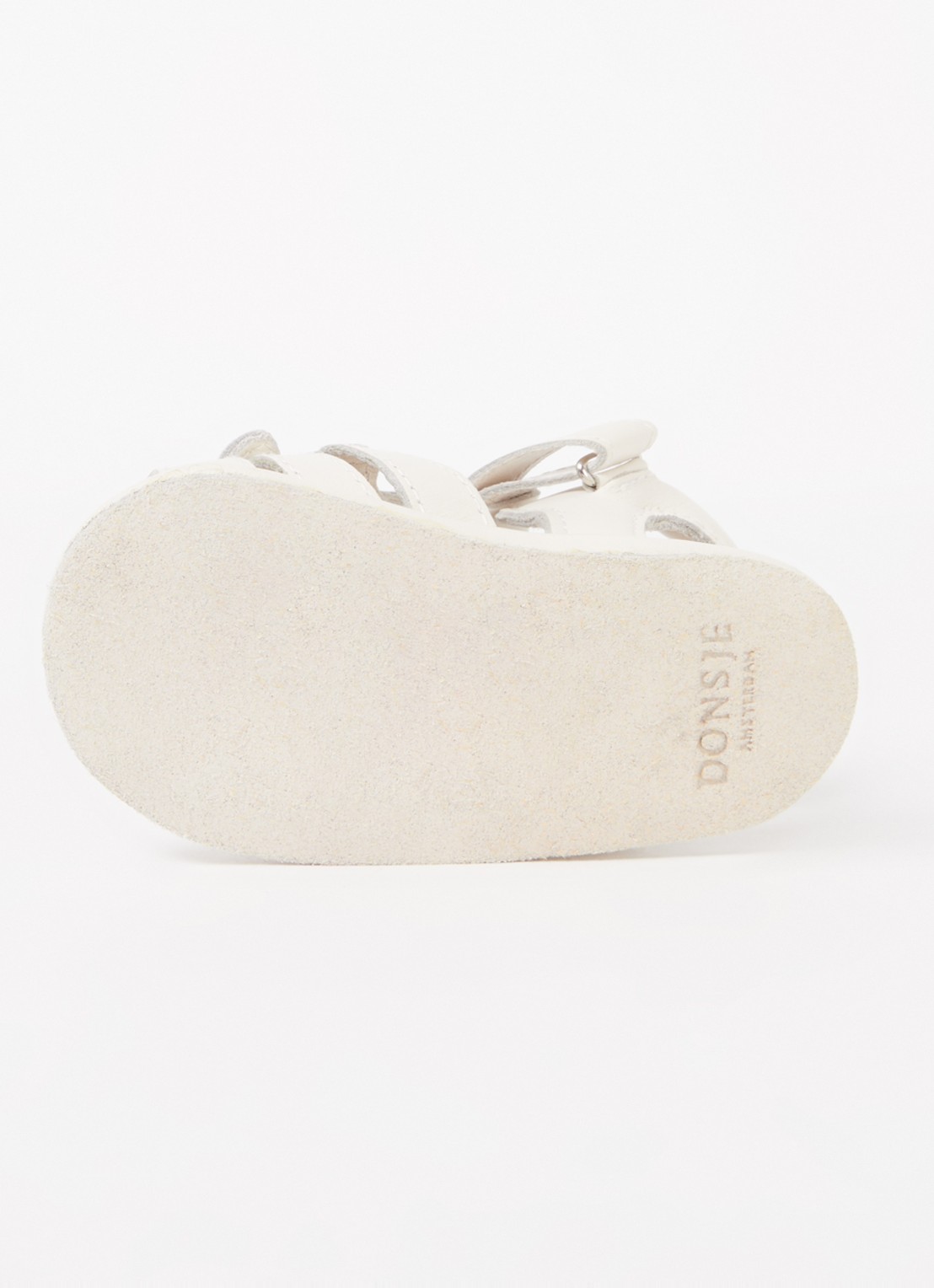 Donsje Amsterdam Tuti Daisy babyschoentje van leer - detail gebroken wit