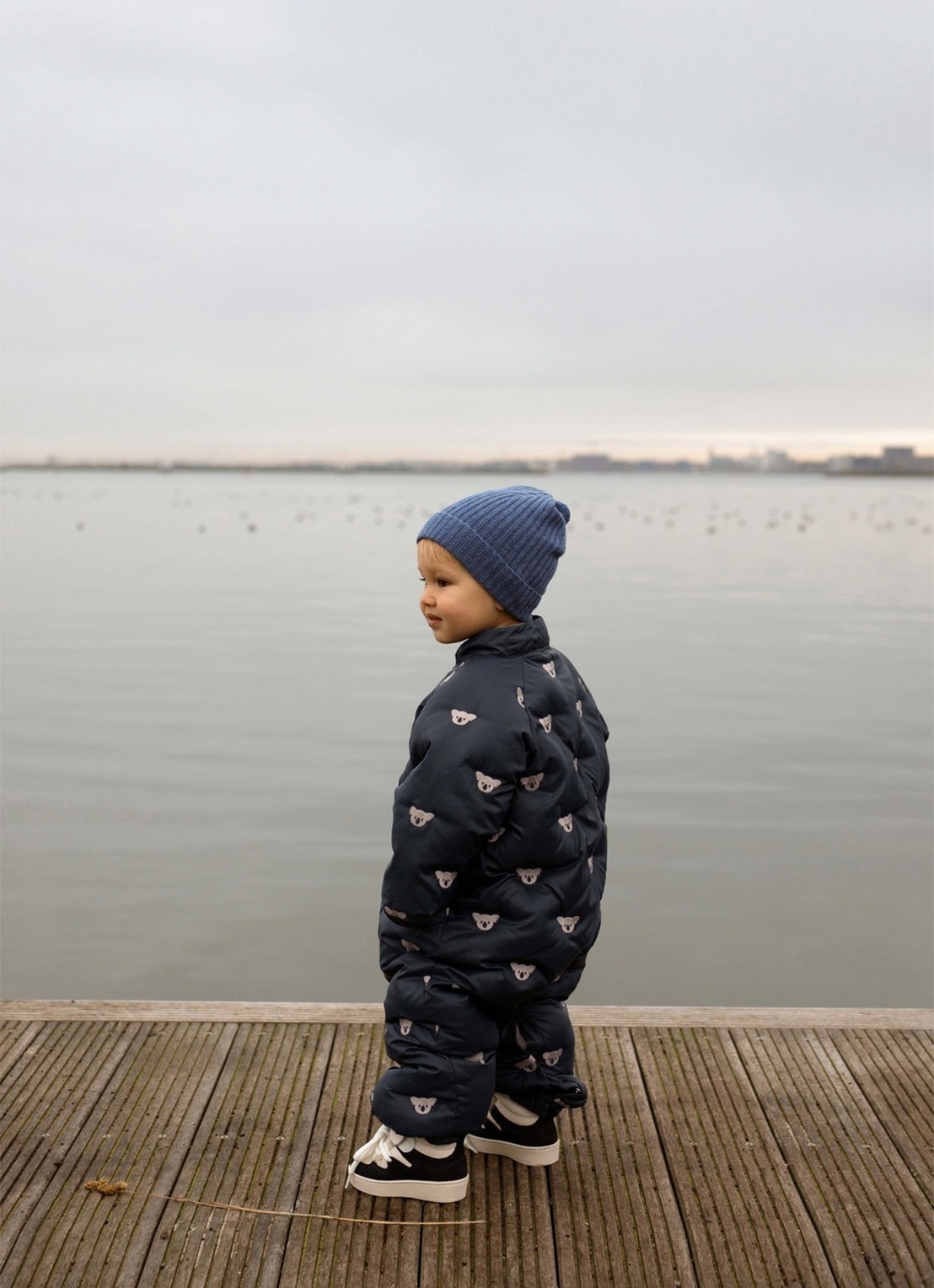 Donsje Amsterdam Tuur Overalls | Koalas - voorkant 5 blauw