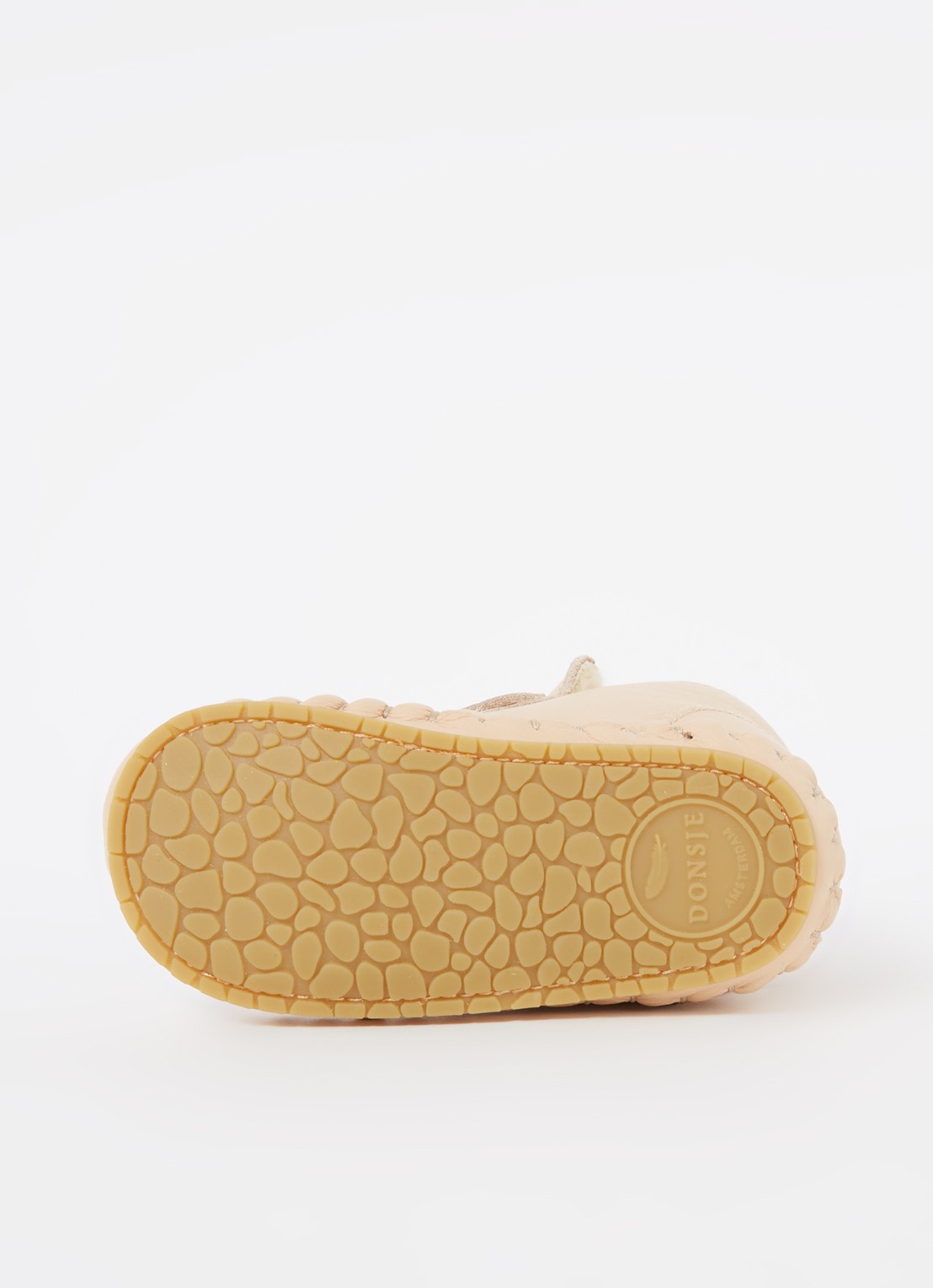 Donsje Amsterdam Wadudu Eenhoorn babyschoentje van leer - detail 4 oudroze
