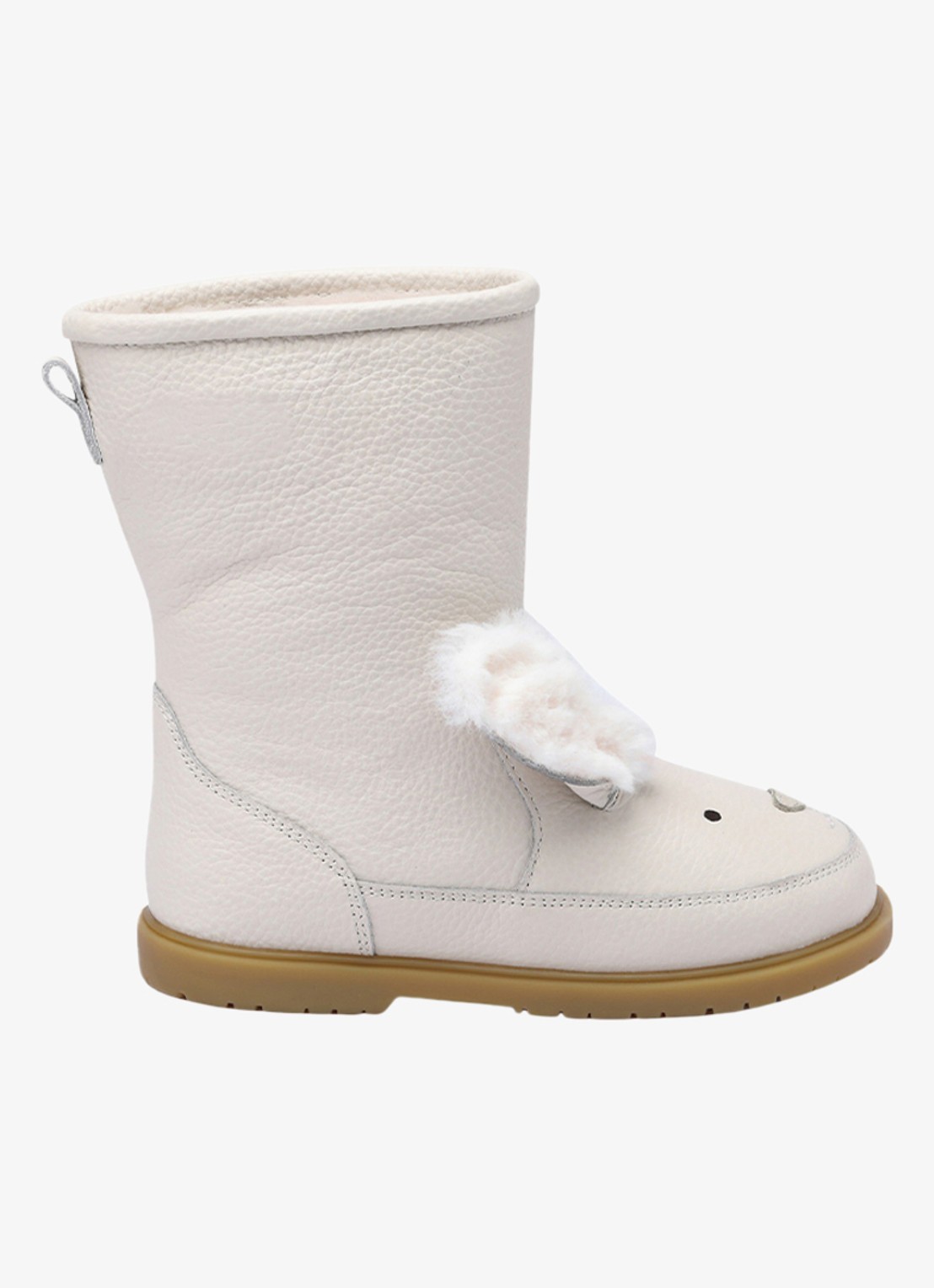 Donsje Amsterdam Wadudu Exclusive Boots | Rabbit - detail 5 gebroken wit