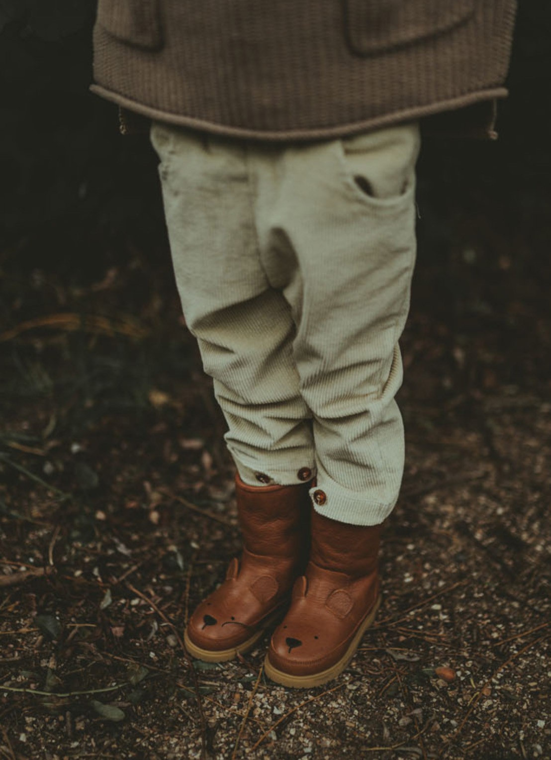 Donsje Amsterdam Wadudu Lining Bear laarsje van leer - detail 5 cognac