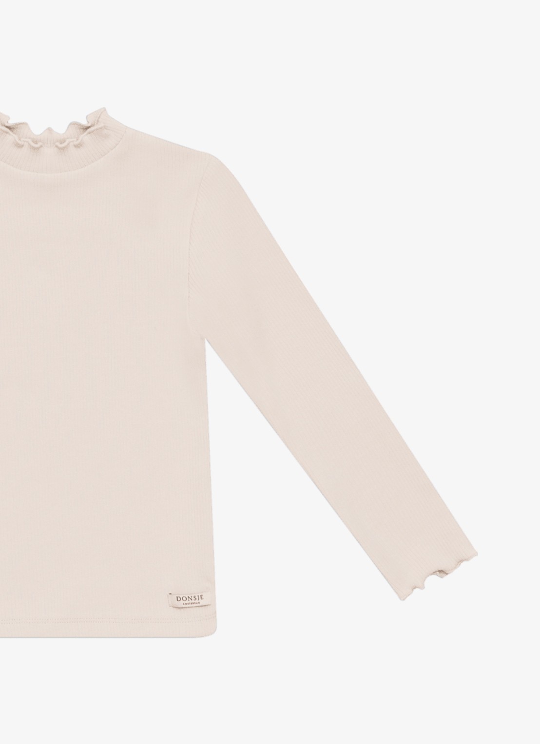Donsje Amsterdam Wonsy Shirt - detail lichtroze