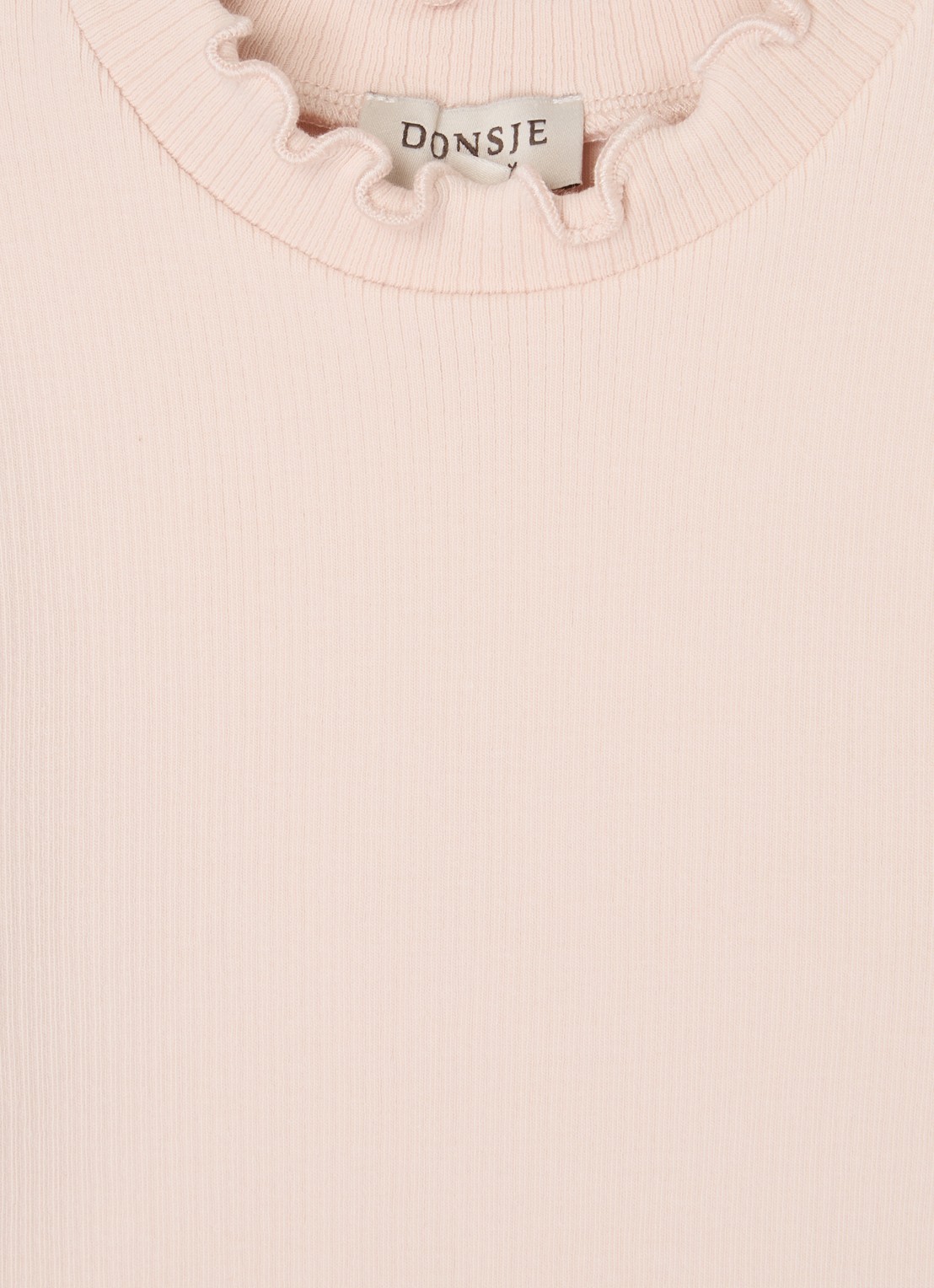 Donsje Amsterdam Wonsy Shirt - detail 2 lichtroze