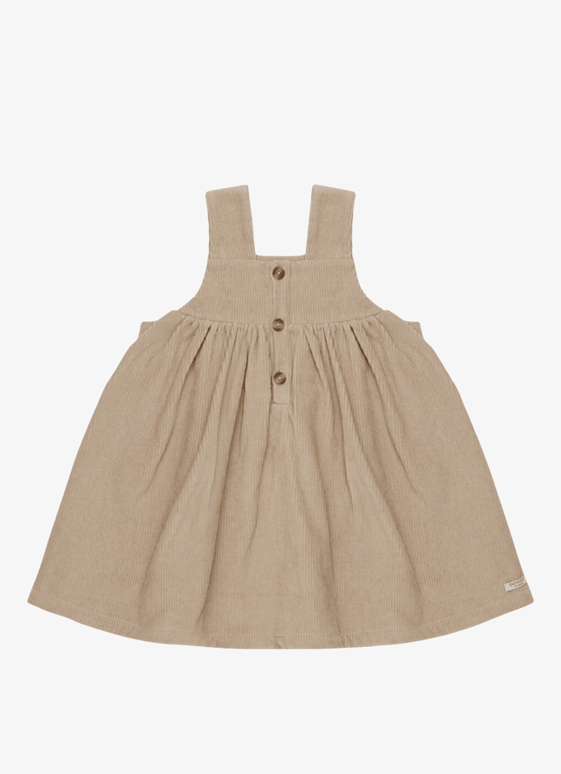 Donsje Amsterdam Xanthe Dress - voorkant 3 taupe