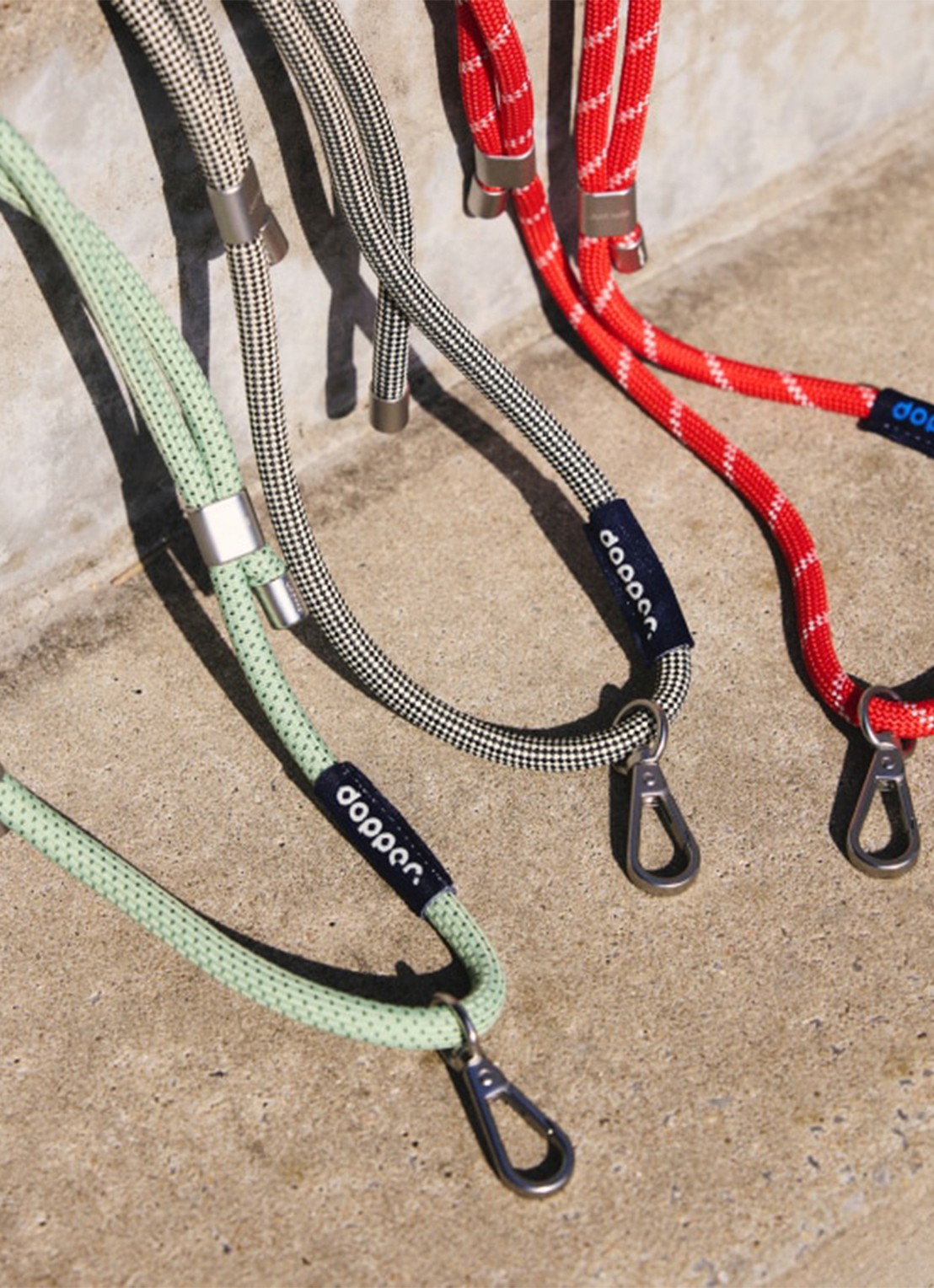 Dopper Draagkoord voor waterfles / thermosfles - detail 3 lichtgroen