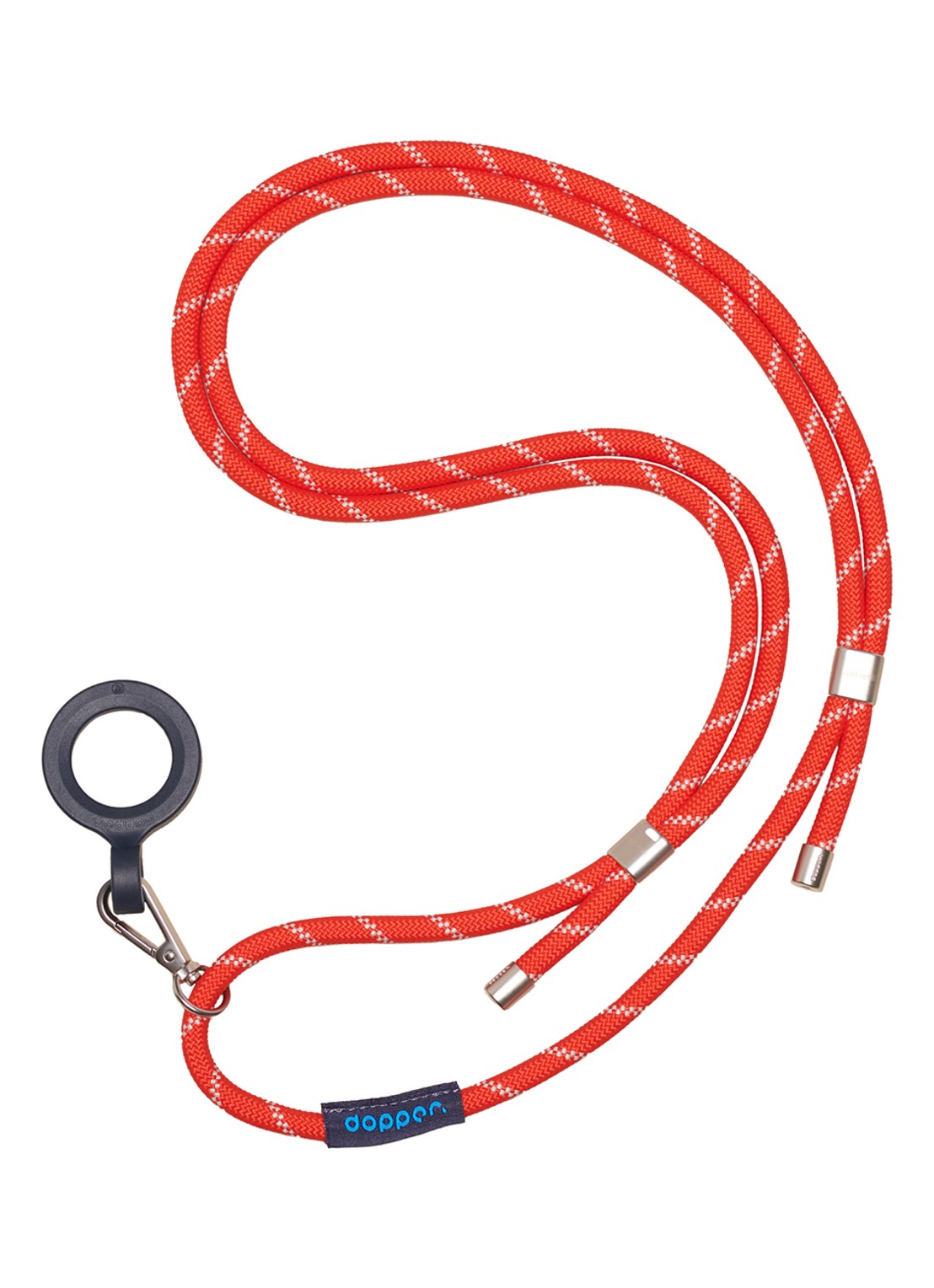 Dopper Draagkoord voor waterfles / thermosfles - voorkant rood