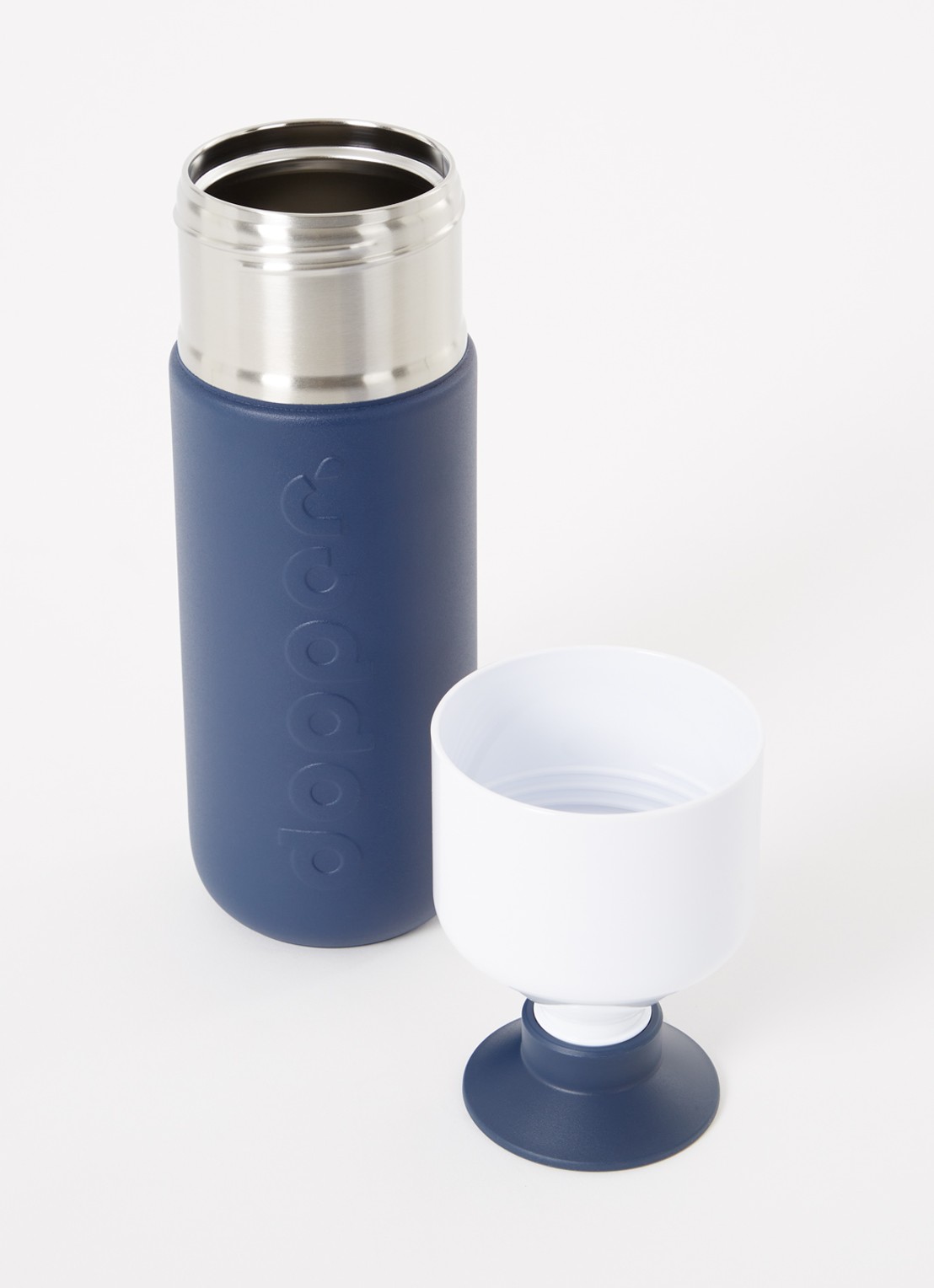 Dopper Insulated thermosfles 1 liter - voorkant 2 blauw