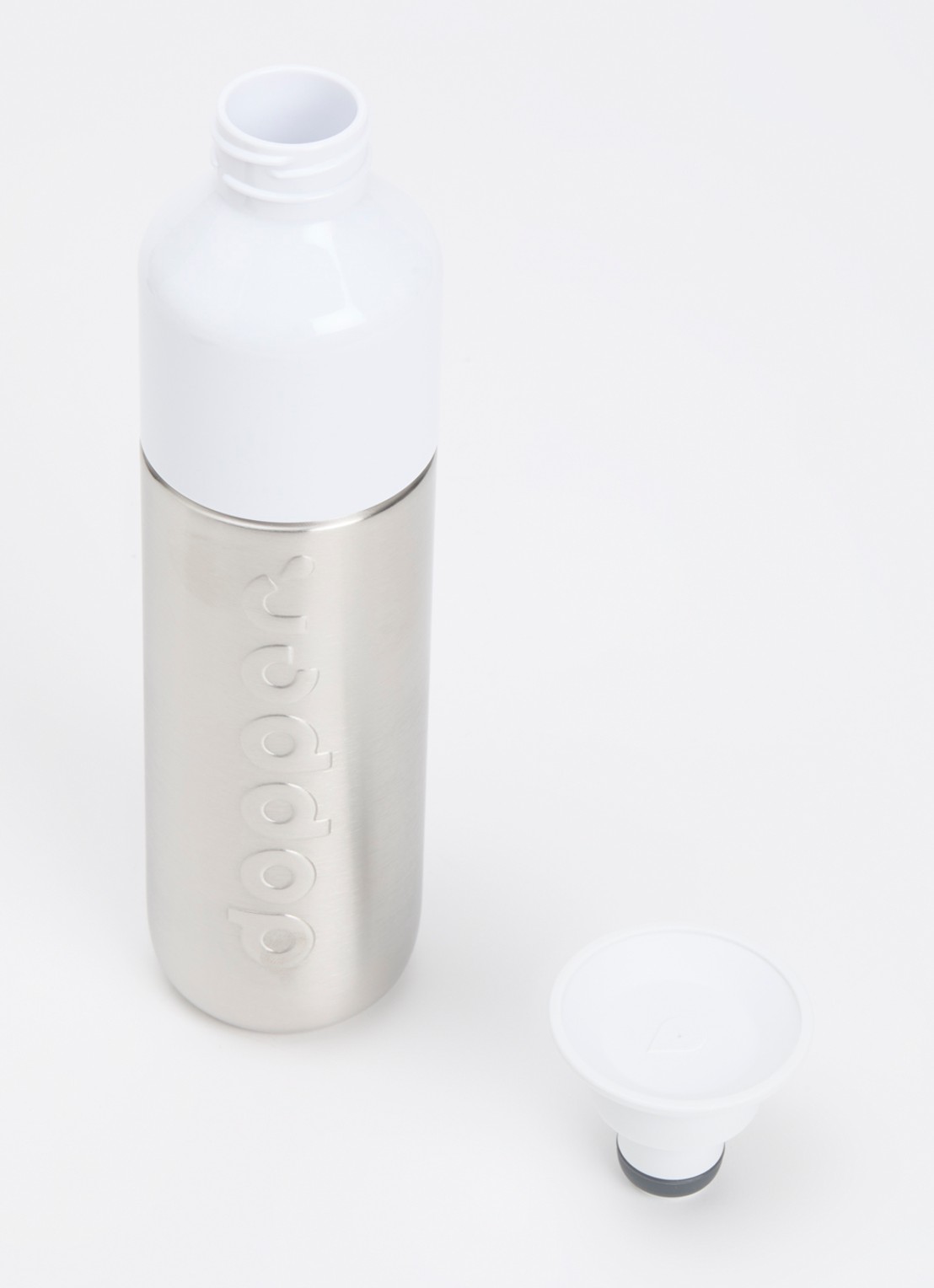 Dopper Insulated thermosfles 35 cl - voorkant 2 zilver