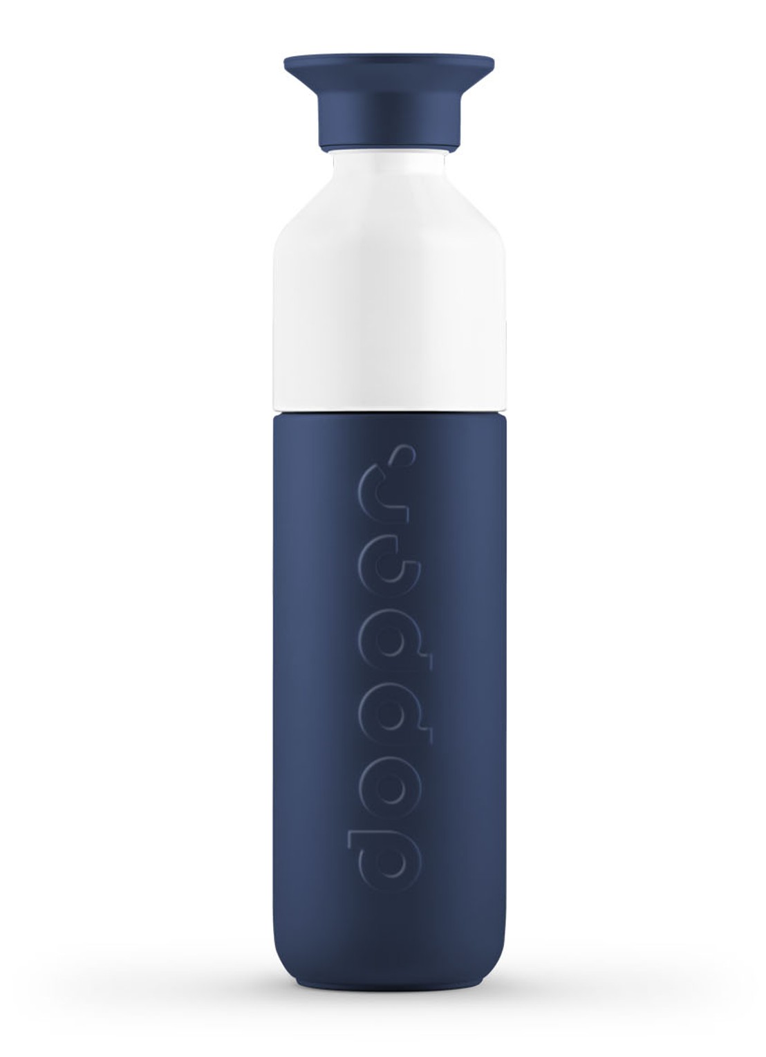 Dopper Insulated thermosfles 350 ml - voorkant donkerblauw