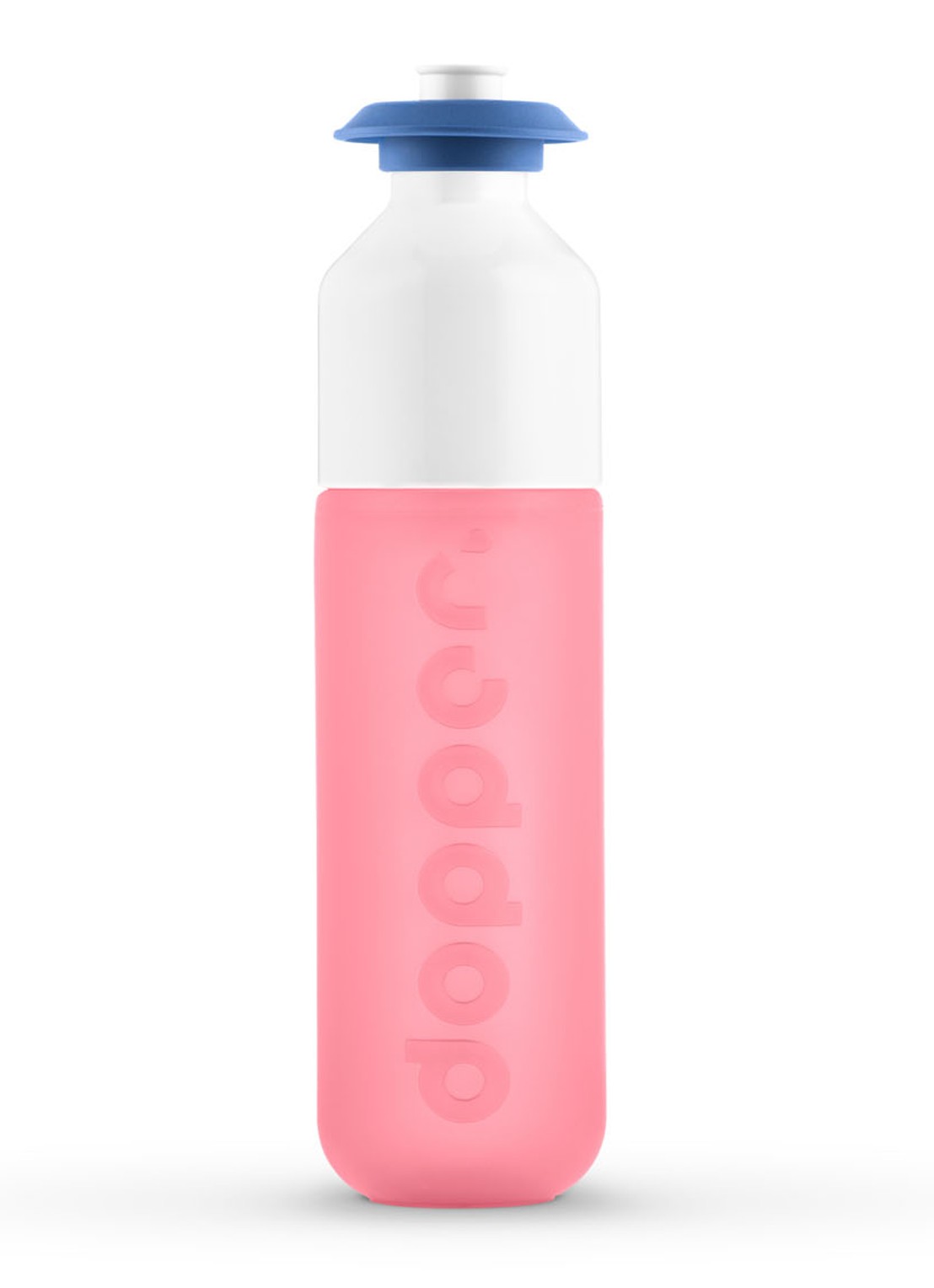 Dopper Sport dop met drinktuit - voorkant 2 blauw