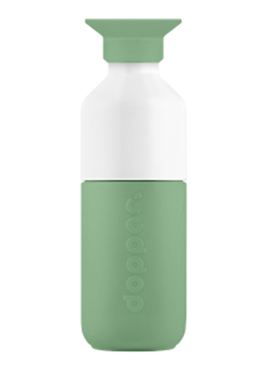 Dopper Steel waterfles 35 cl - voorkant groen