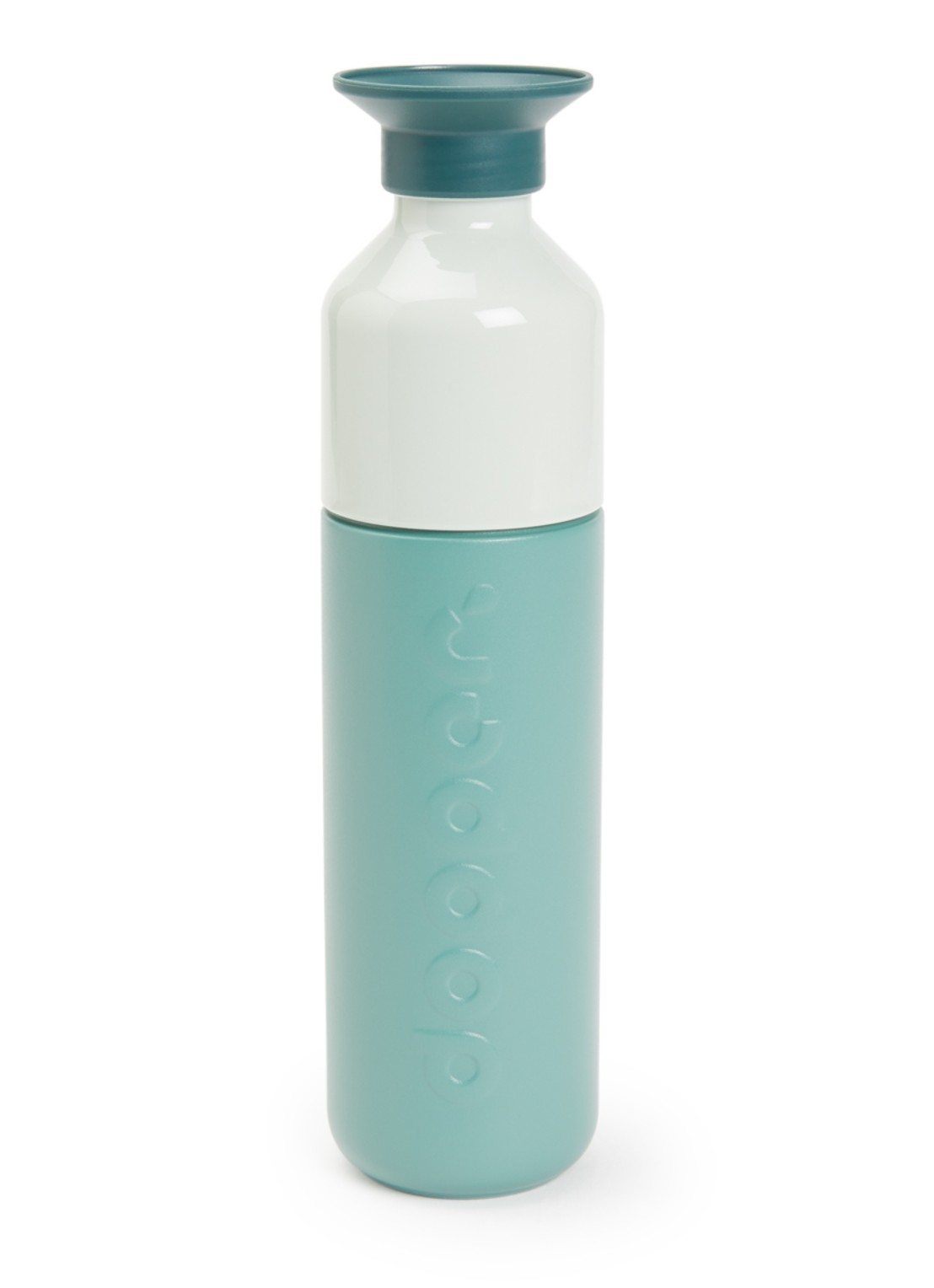 Dopper Steel waterfles 35 cl - voorkant zeegroen