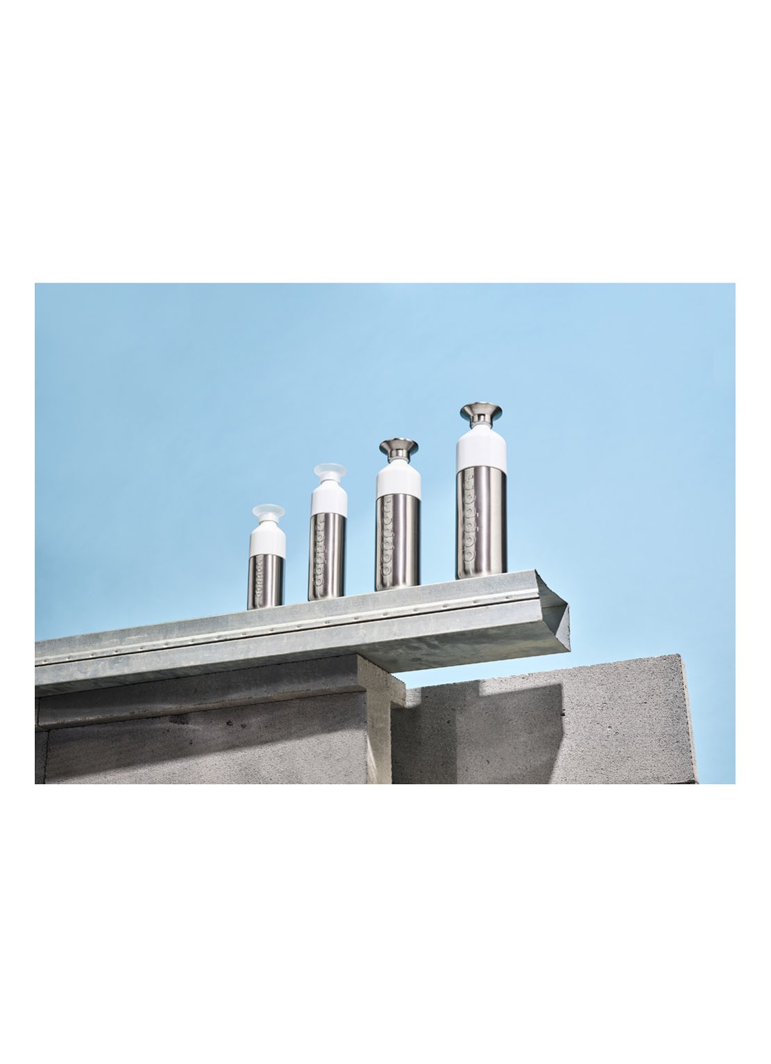 Dopper Steel waterfles 350 ml - detail 5 zilver