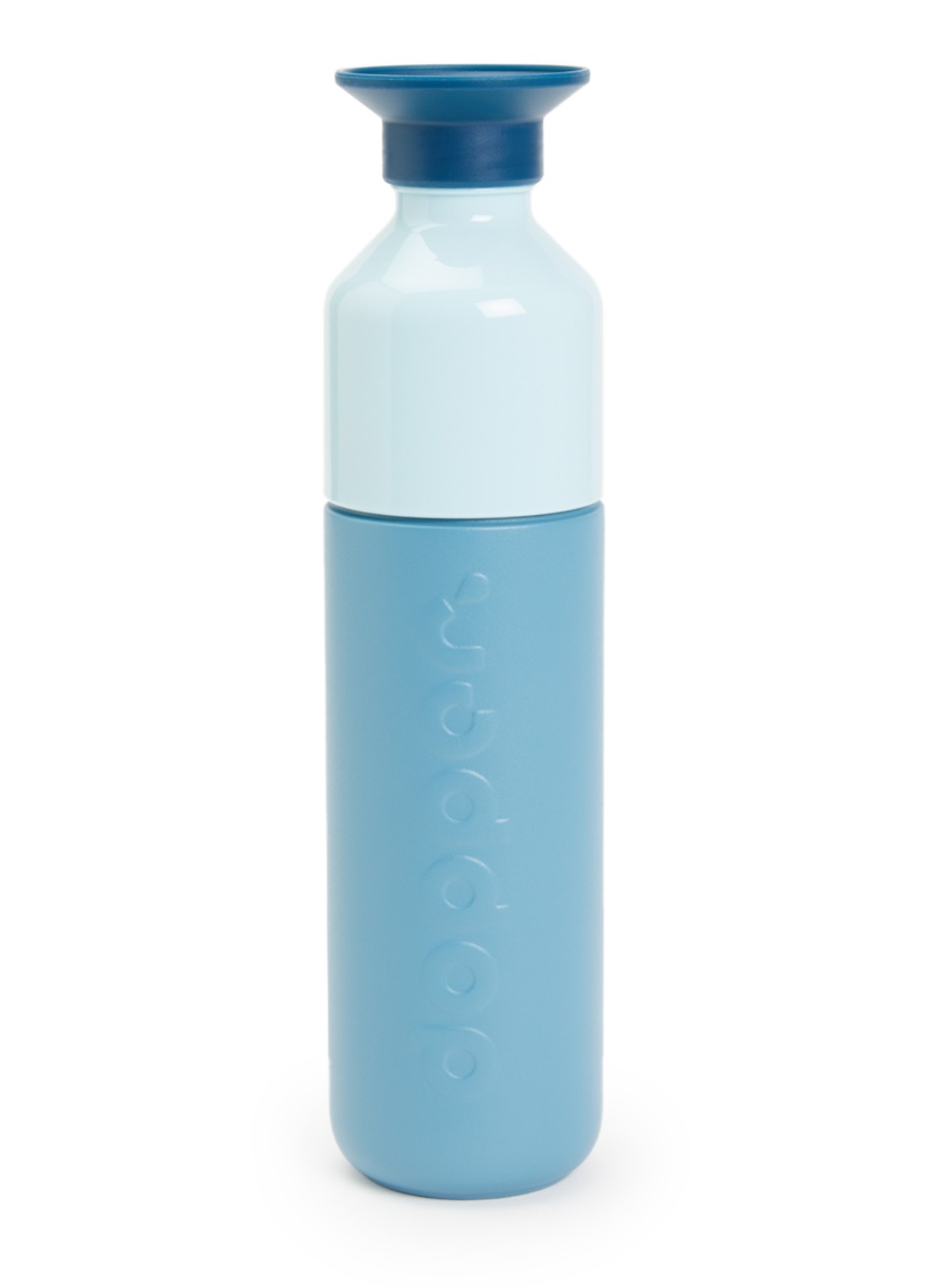 Dopper Steel waterfles 49 cl - voorkant blauw
