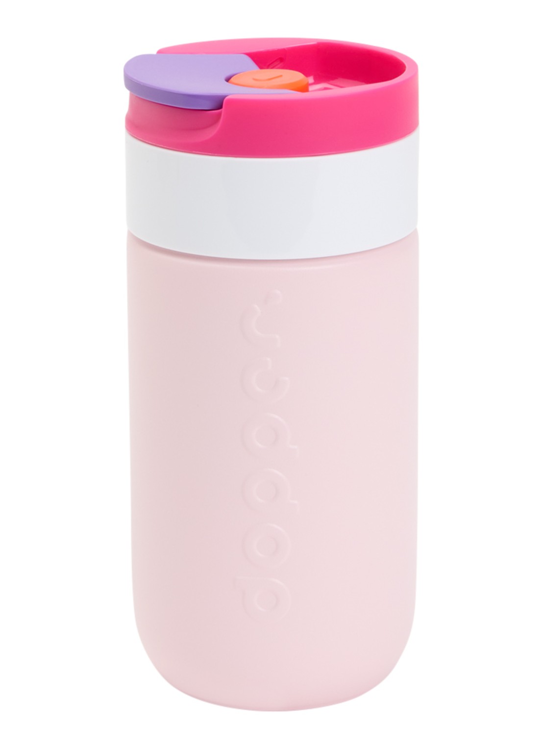 Dopper Travel thermosfles 30 cl  - voorkant roze
