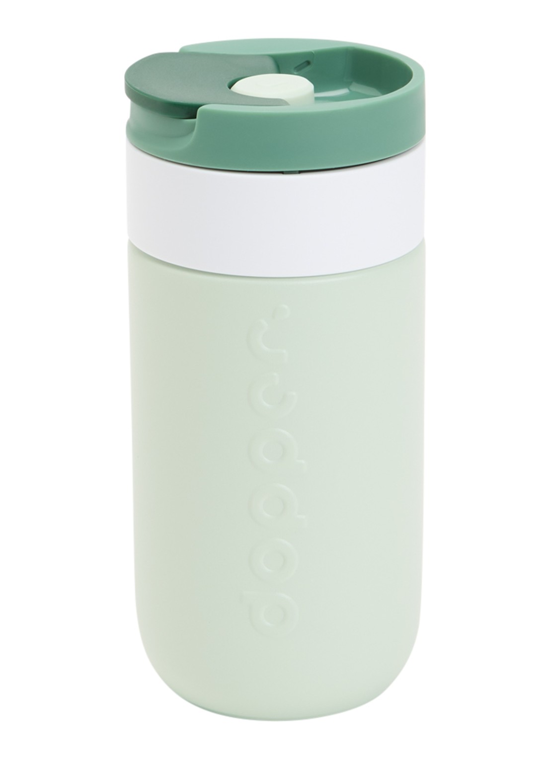 Dopper Travel thermosfles 30 cl  - voorkant lichtgroen