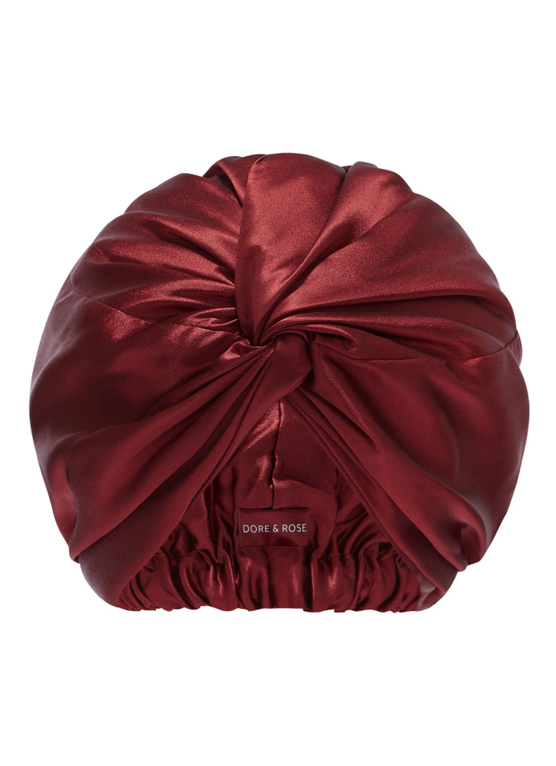 Dore & Rose Bonnet van zijde - voorkant rood