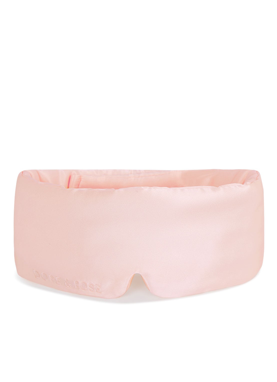 Dore & Rose Deep Sleep Mask - slaapmasker van zijde - voorkant nº 02 morden ruby