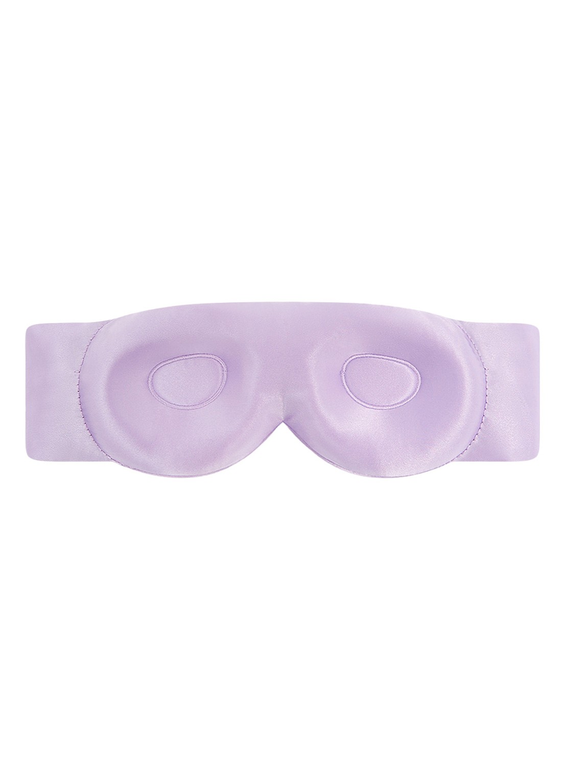Dore & Rose Deep Sleep Mask - slaapmasker van zijde - detail 2 paars