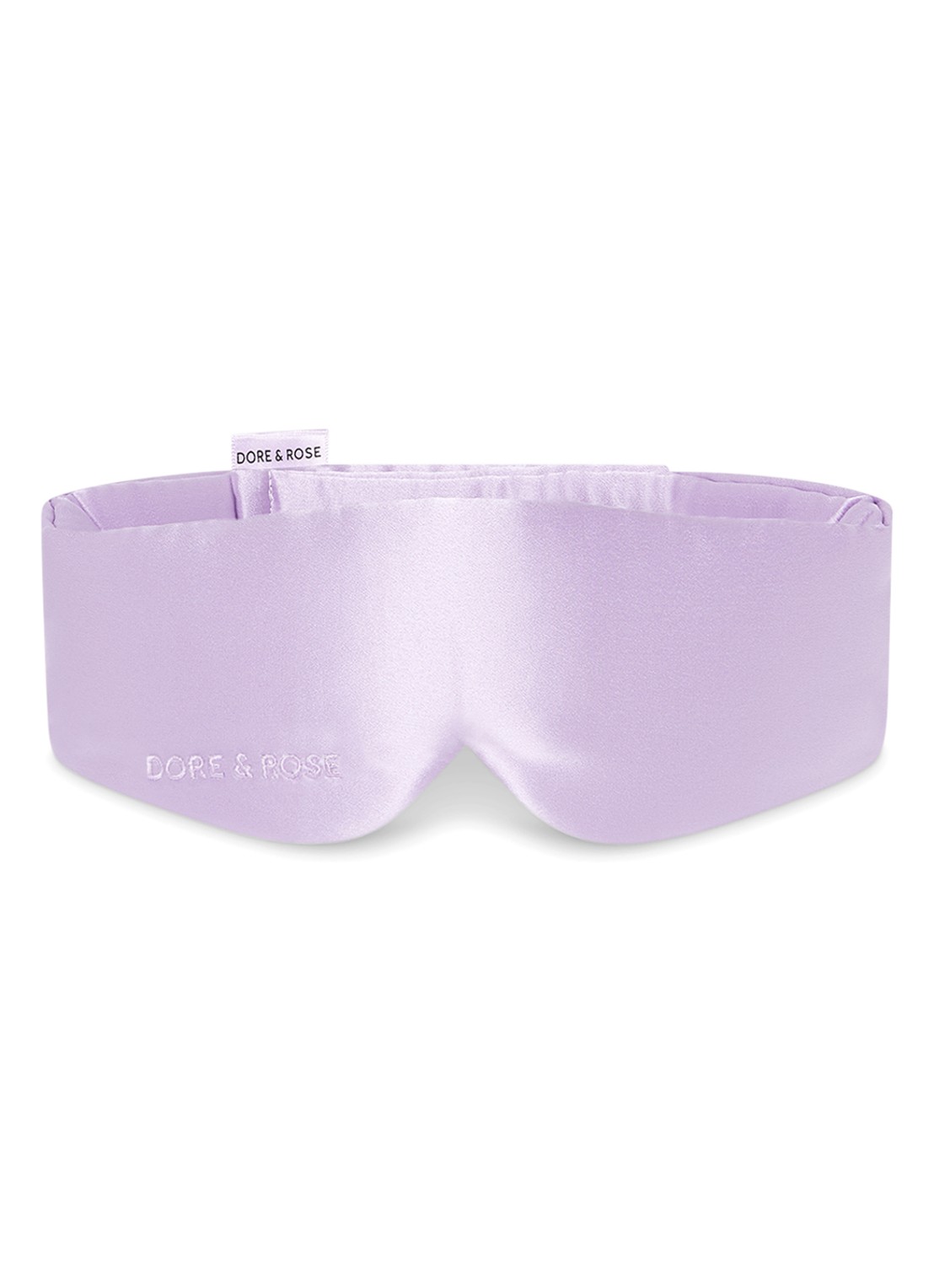 Dore & Rose Deep Sleep Mask - slaapmasker van zijde - voorkant 3 paars