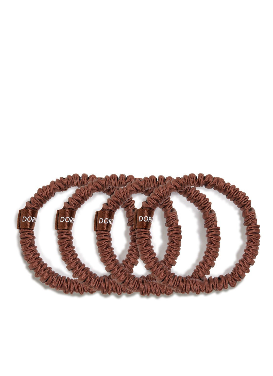 Dore & Rose Premium Scrunchies van zijde - voorkant 3 nº 11 douce rêverie