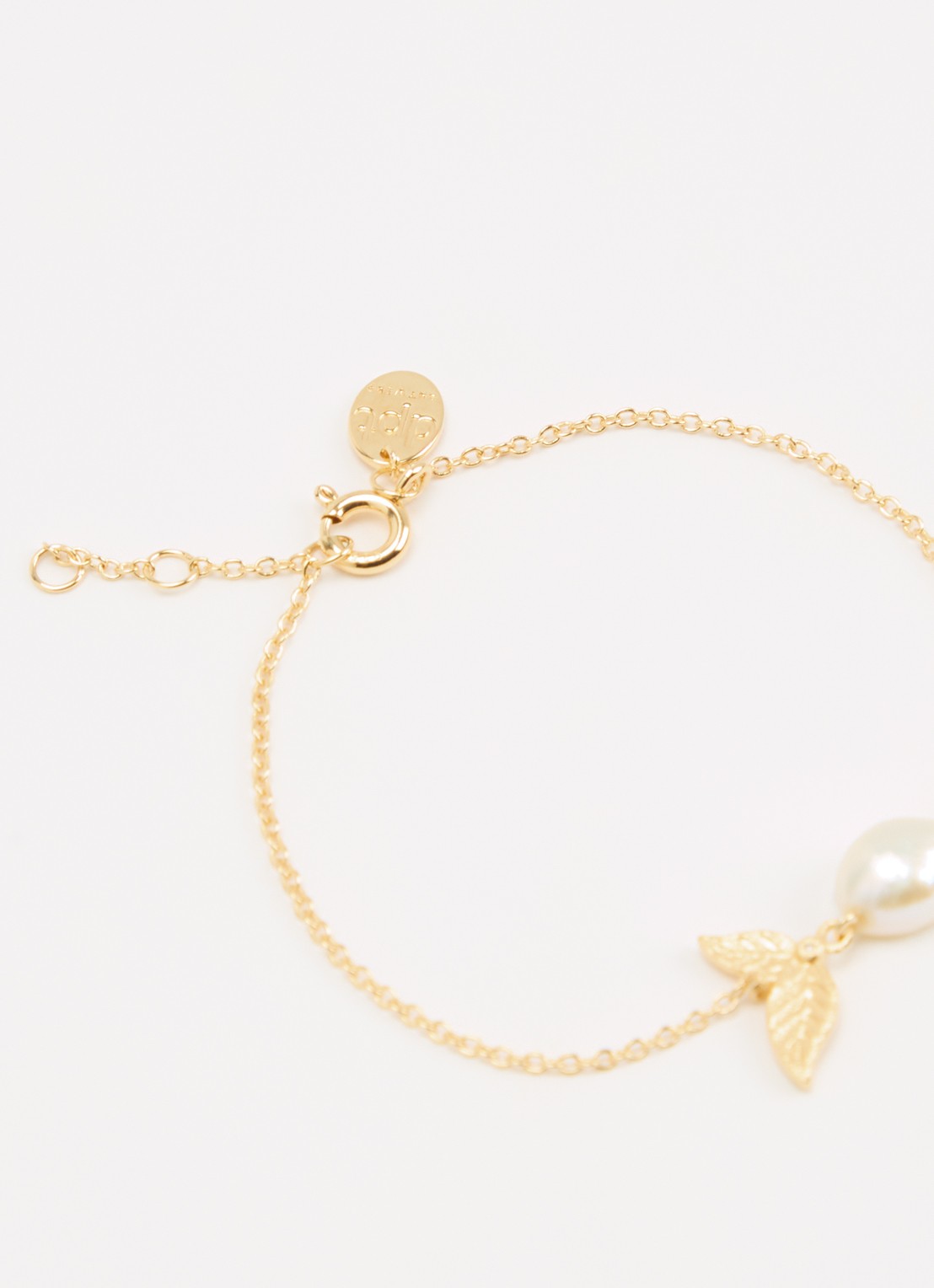 DPT Antwerp Camille diamanten armband verguld - detail 3 goud