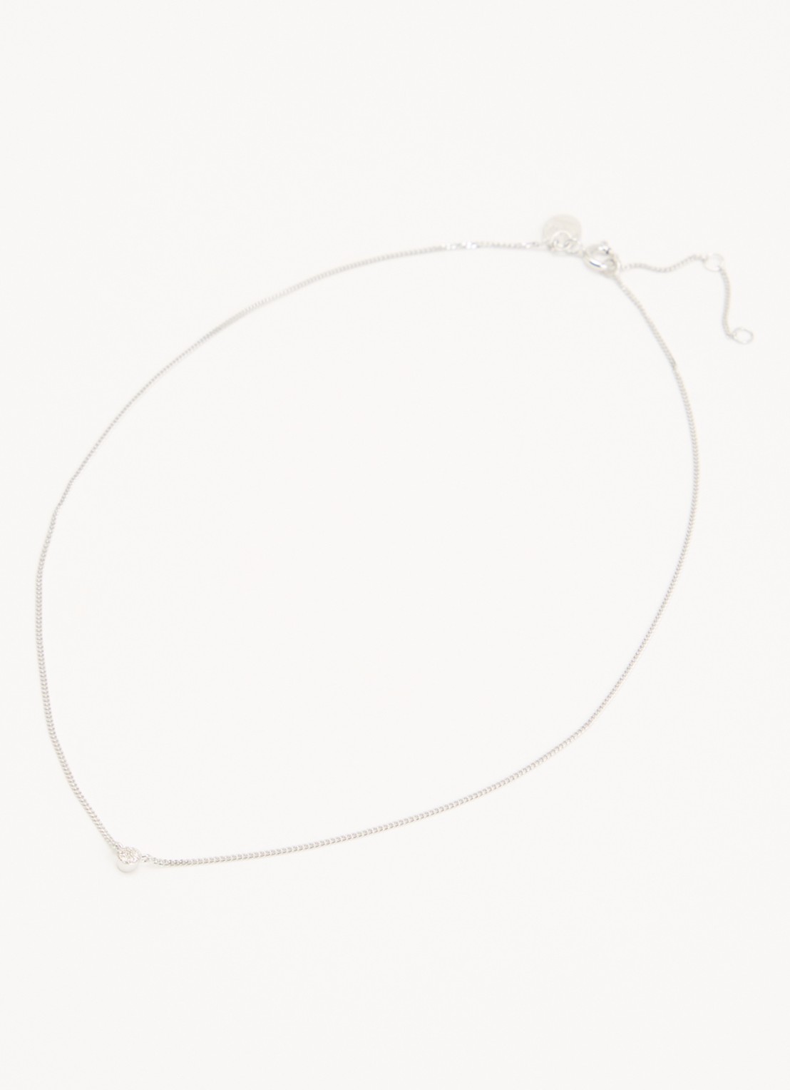 DPT Antwerp First Diamond ketting van zilver - detail 3 zilver
