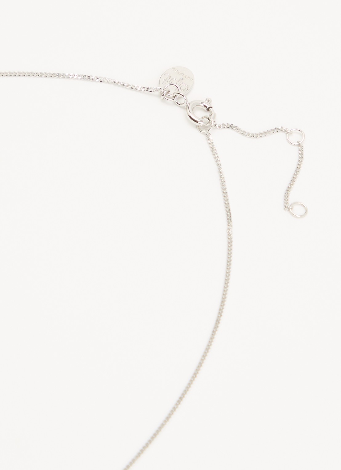 DPT Antwerp First Diamond ketting van zilver - detail 4 zilver