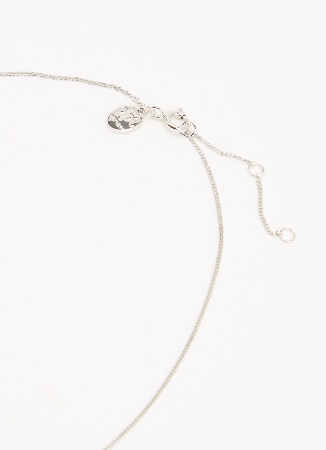 DPT Antwerp Little Flower ketting van zilver - detail 4 zilver