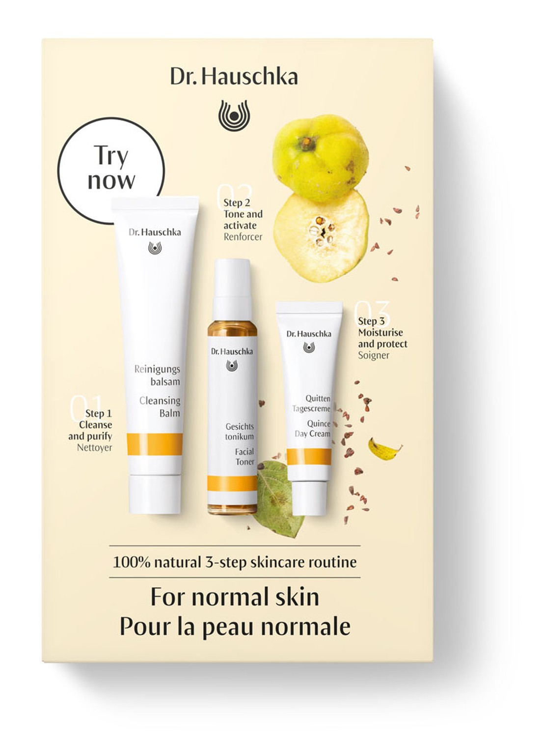 Dr. Hauschka Must Have Set Quince - verzorgingsset - voorkant 2 undefined