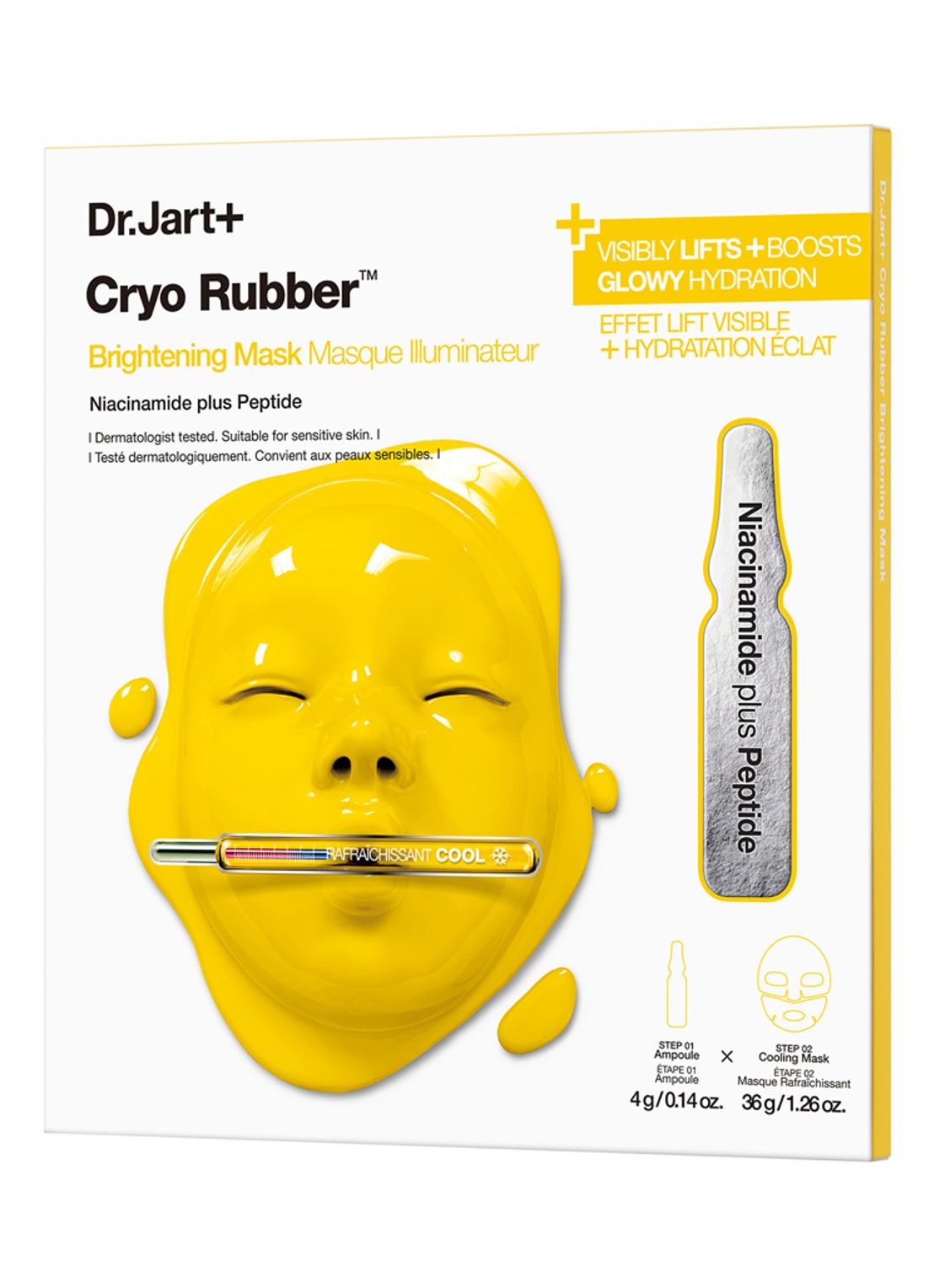 Dr. Jart+ Cryo Rubber™ Brightening Mask - gezichtsmasker - voorkant 4 undefined