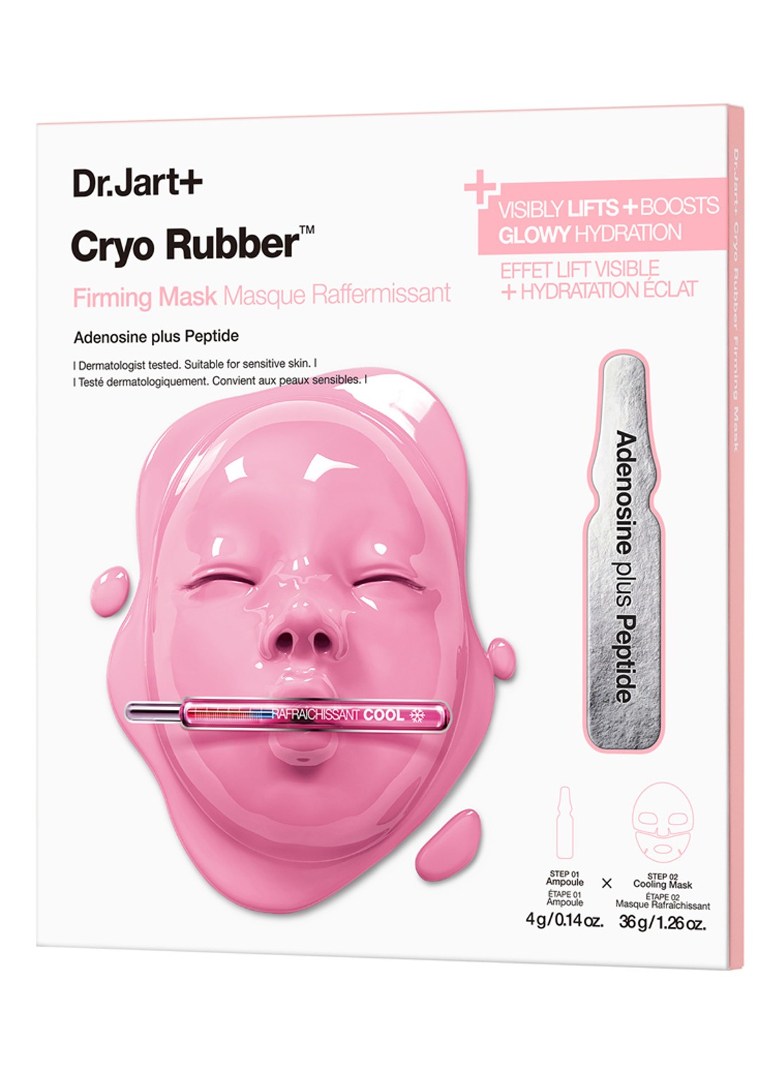 Dr. Jart+ Cryo Rubber™ Firming Mask - gezichtsmasker - voorkant undefined